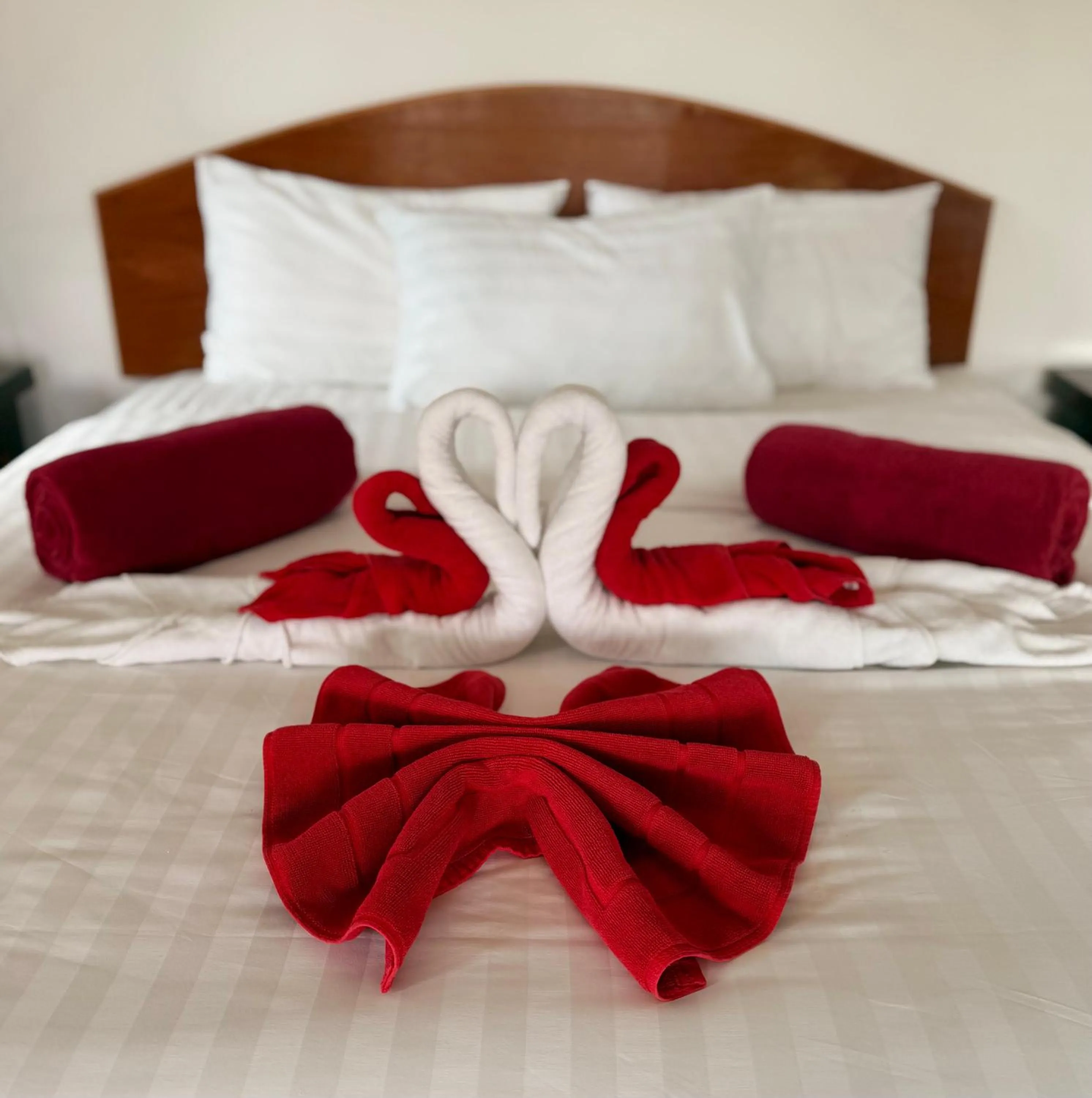 Property building, Bed in PawPaw Resort