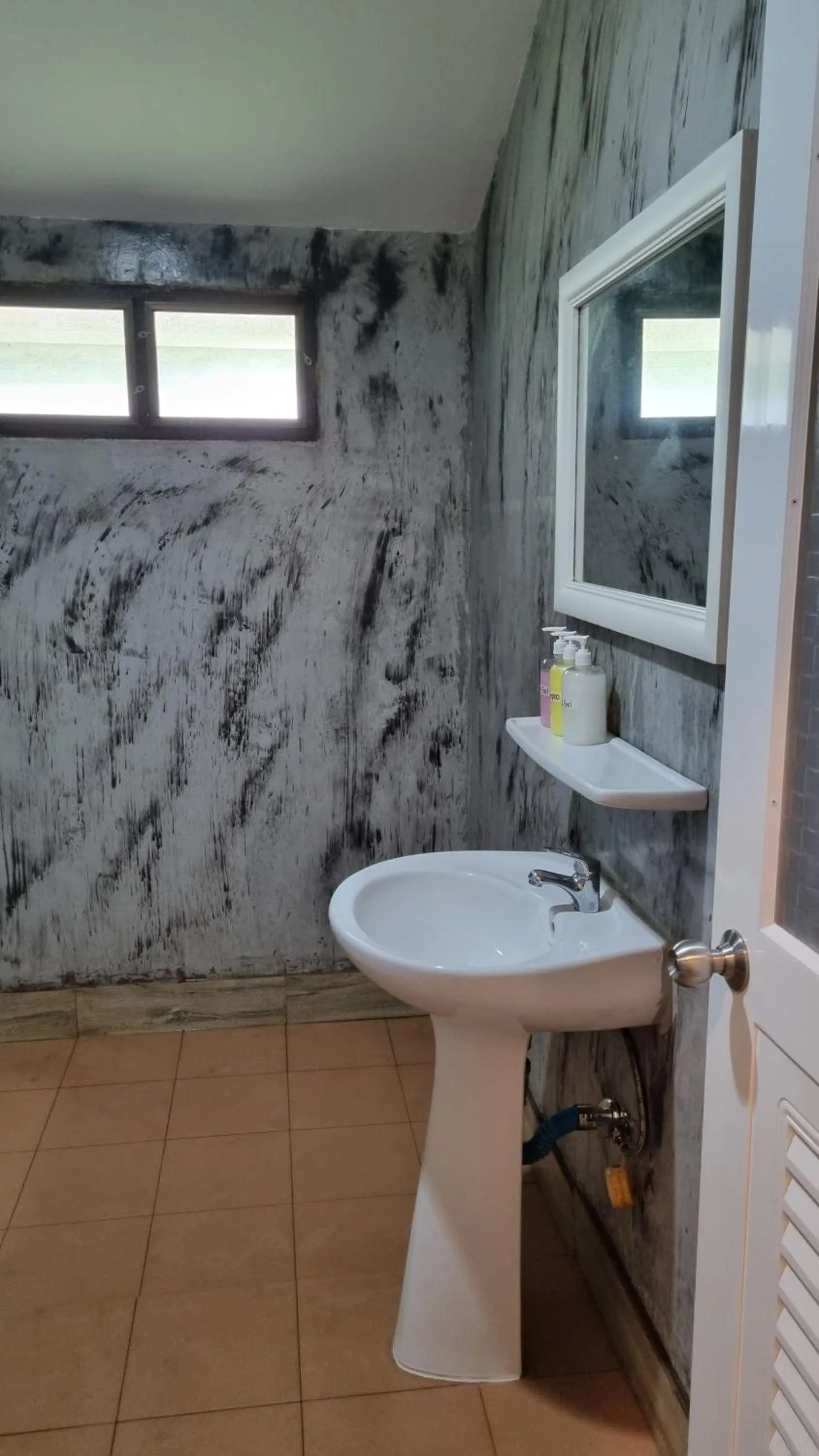 Shower in PawPaw Resort