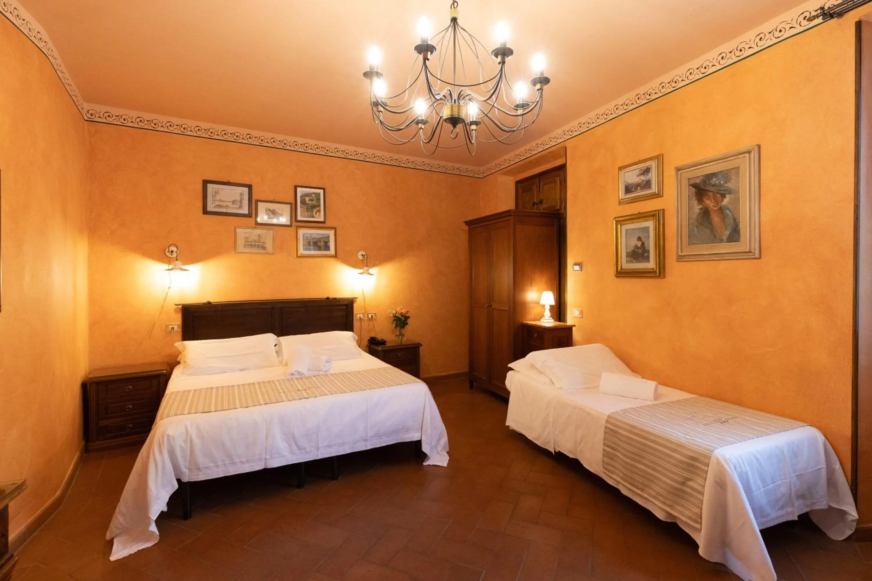 Photo of the whole room, Bed in Hotel Bellavista Impruneta