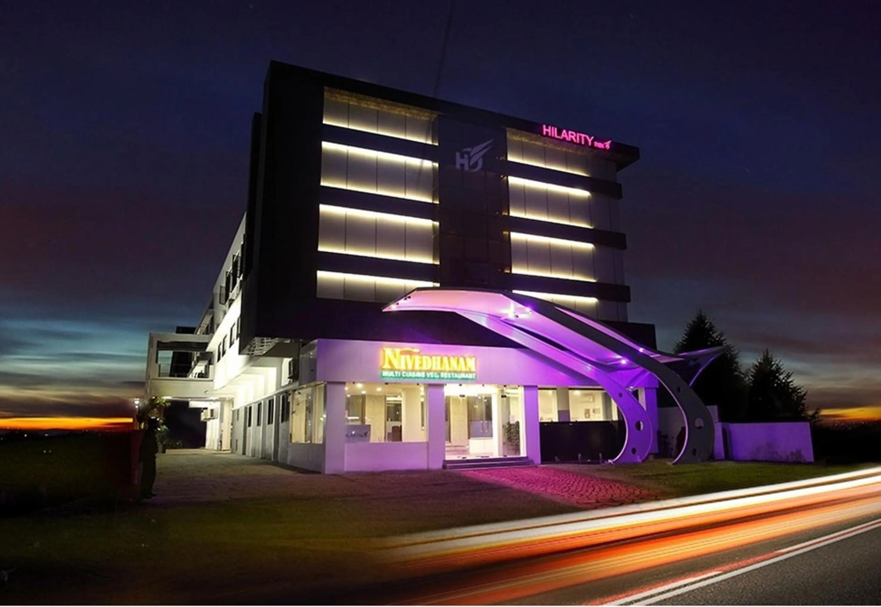 Property building in Hilarity Inn