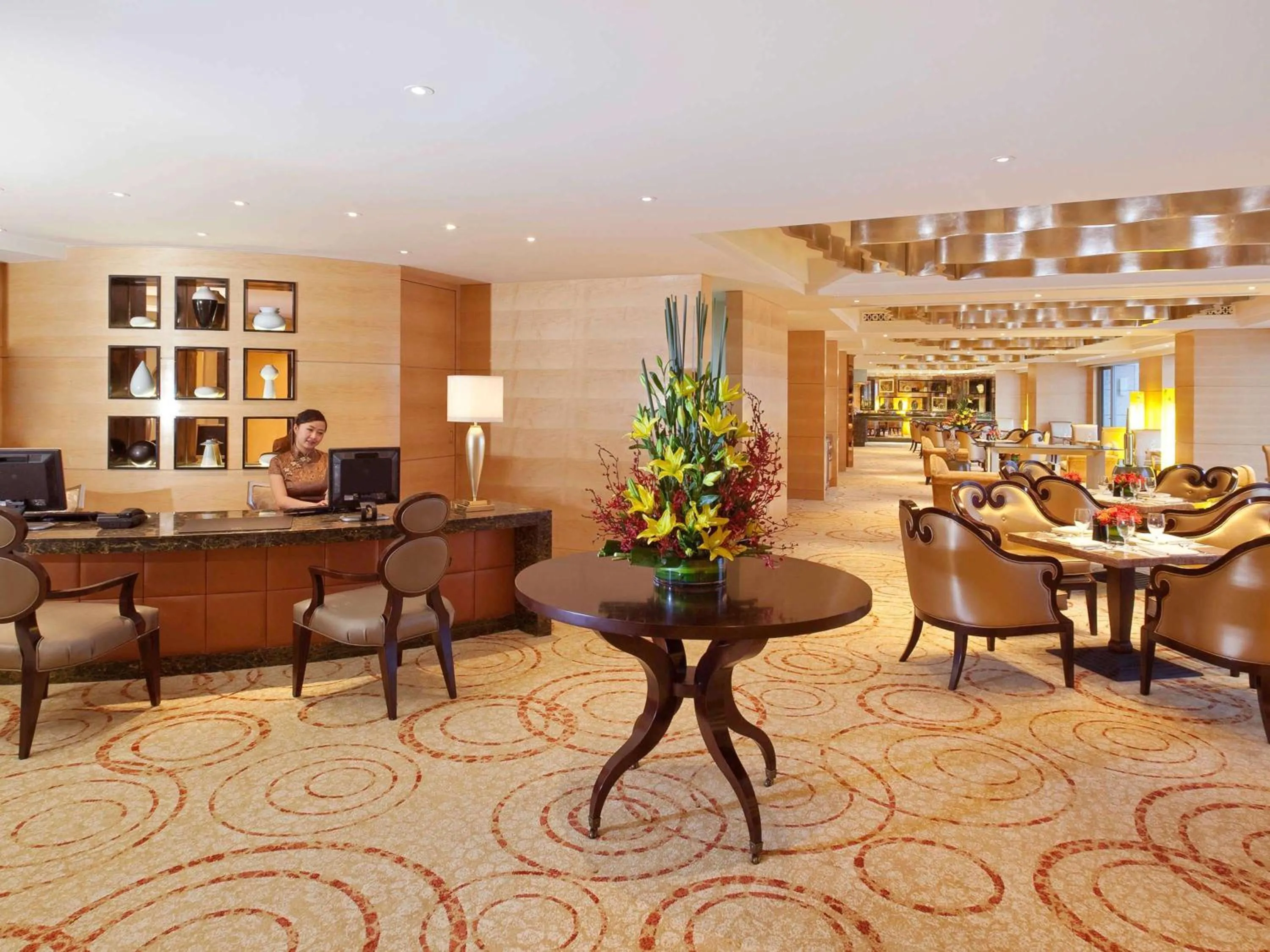 Lounge or bar in Fairmont Yangcheng Lake