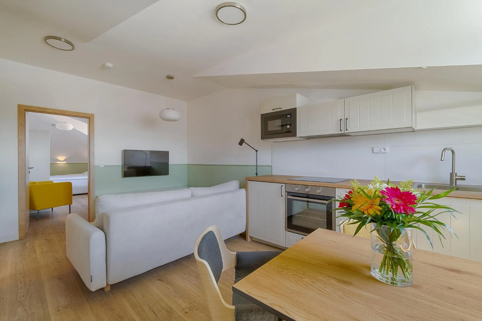 Kitchen or kitchenette in Luma Terra Prague Hostel