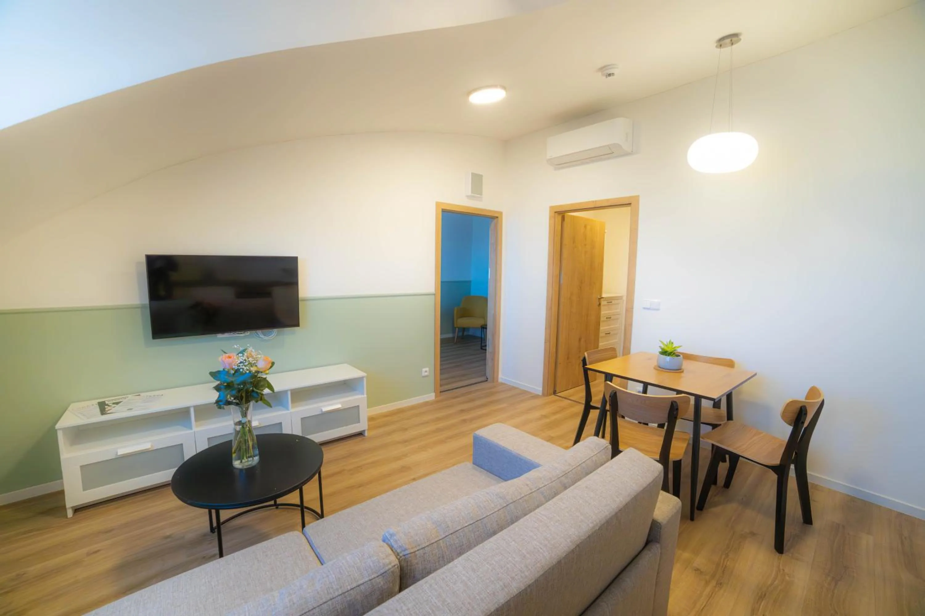 Living room in Luma Terra Prague Hostel