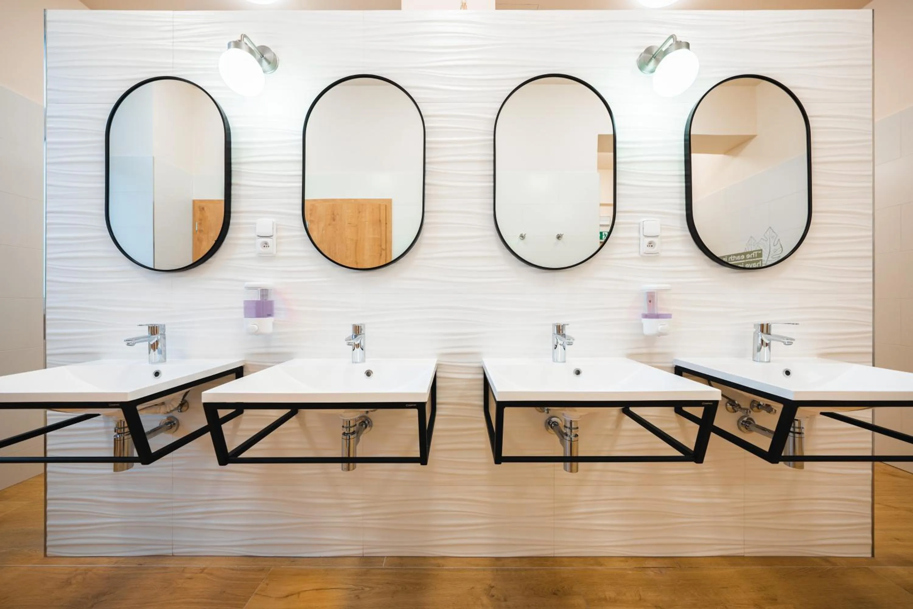 Bathroom in Luma Terra Prague Hostel