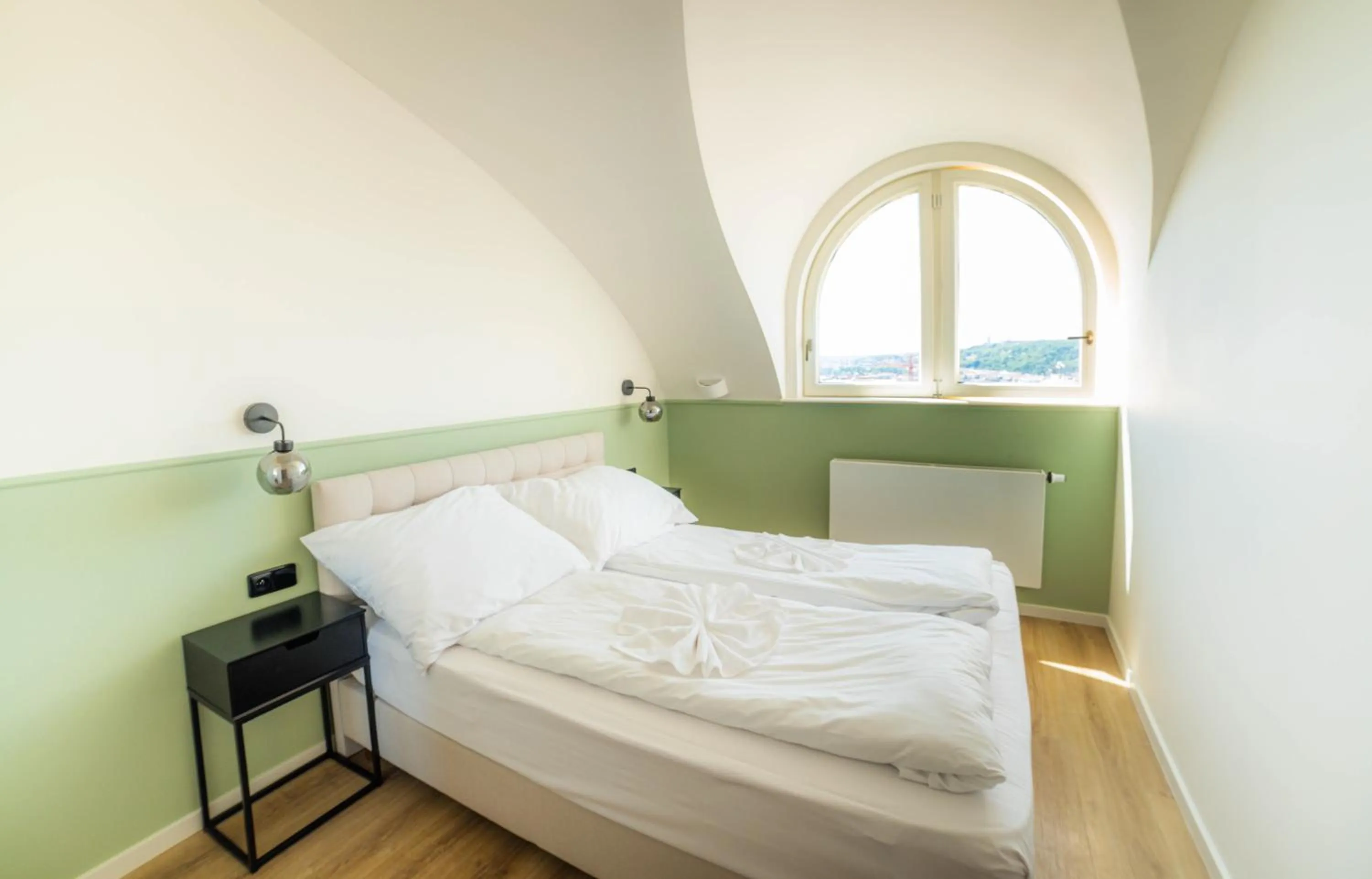 Bedroom, Bed in Luma Terra Prague Hostel