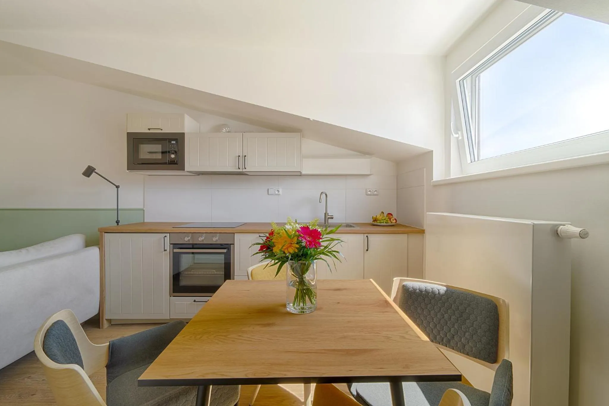 Kitchen or kitchenette in Luma Terra Prague Hostel