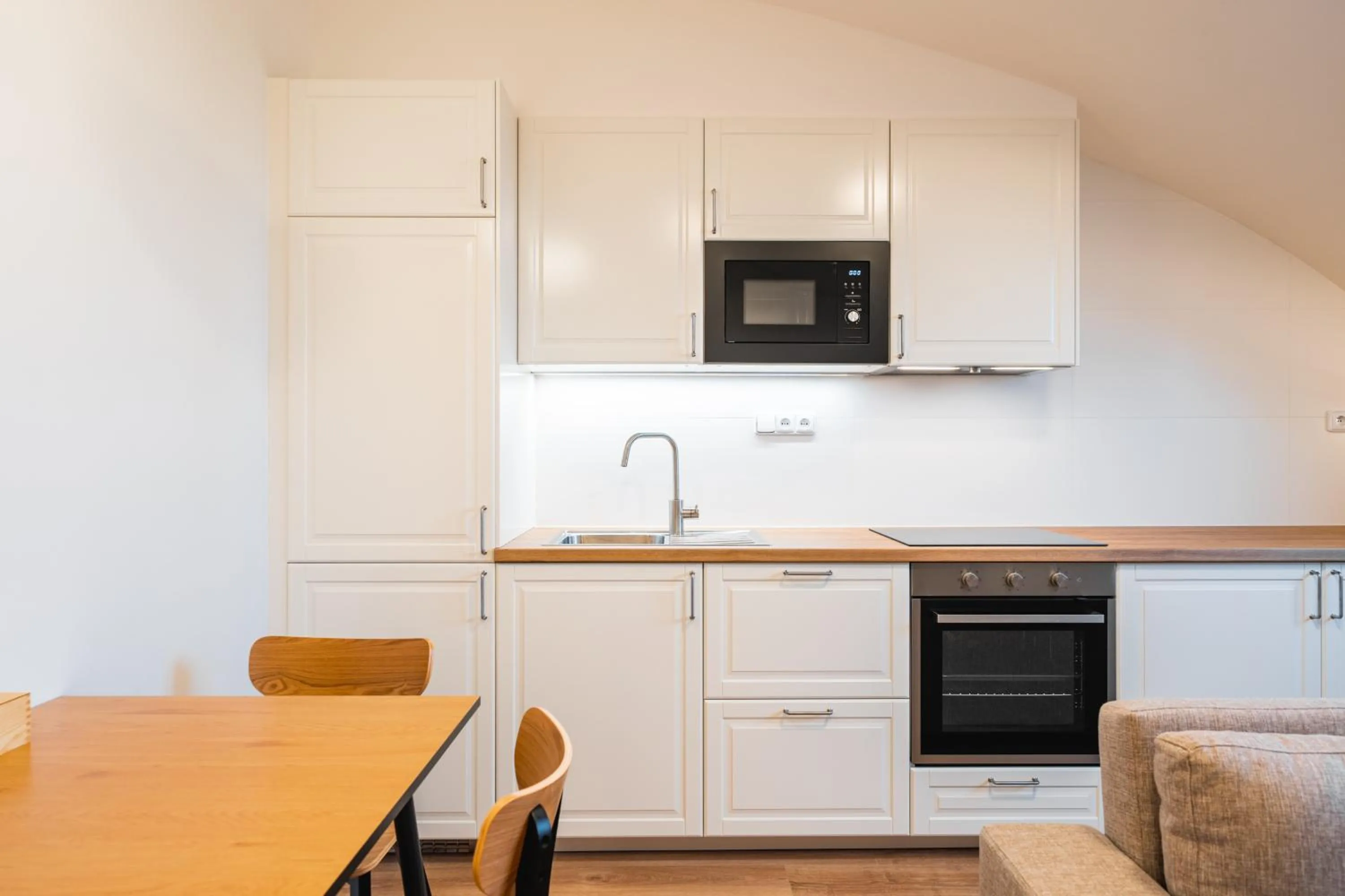 Kitchen or kitchenette in Luma Terra Prague Hostel