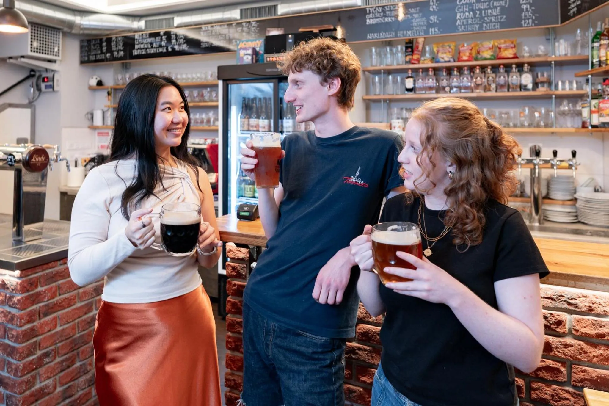 Lounge or bar in Luma Terra Prague Hostel