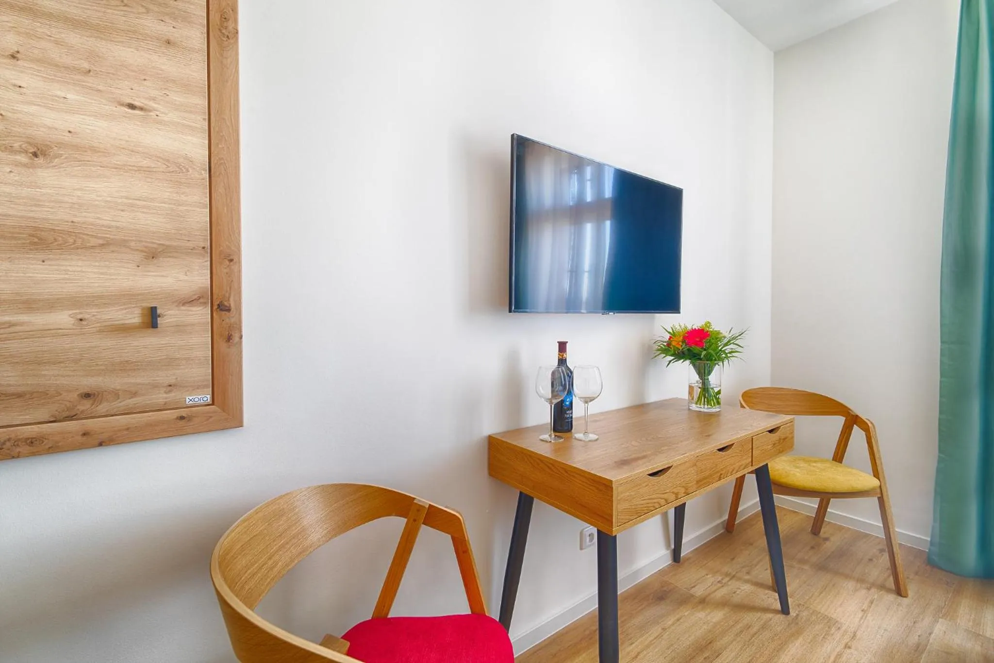 Seating area in Luma Terra Prague Hostel