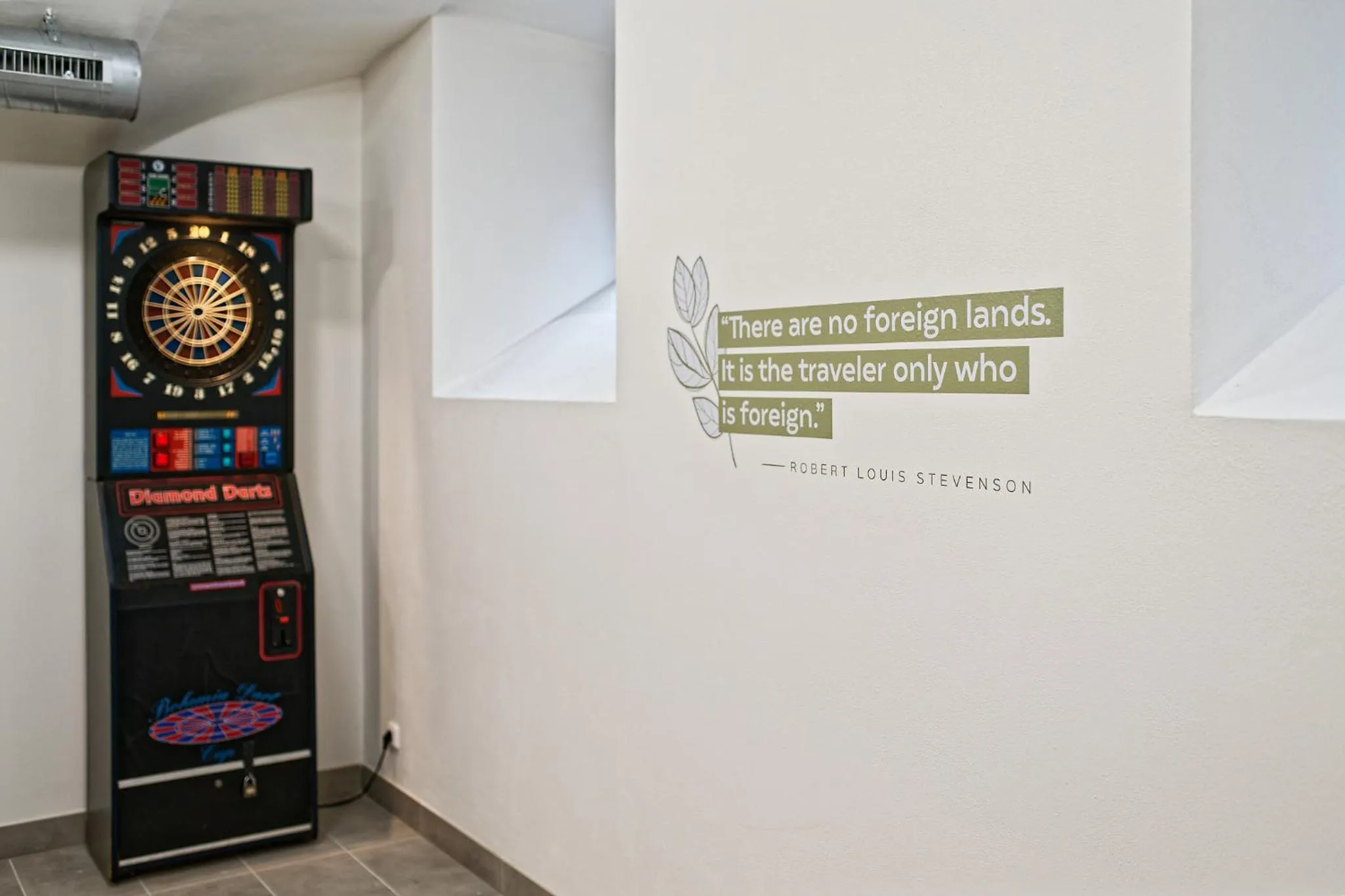 Game Room in Luma Terra Prague Hostel