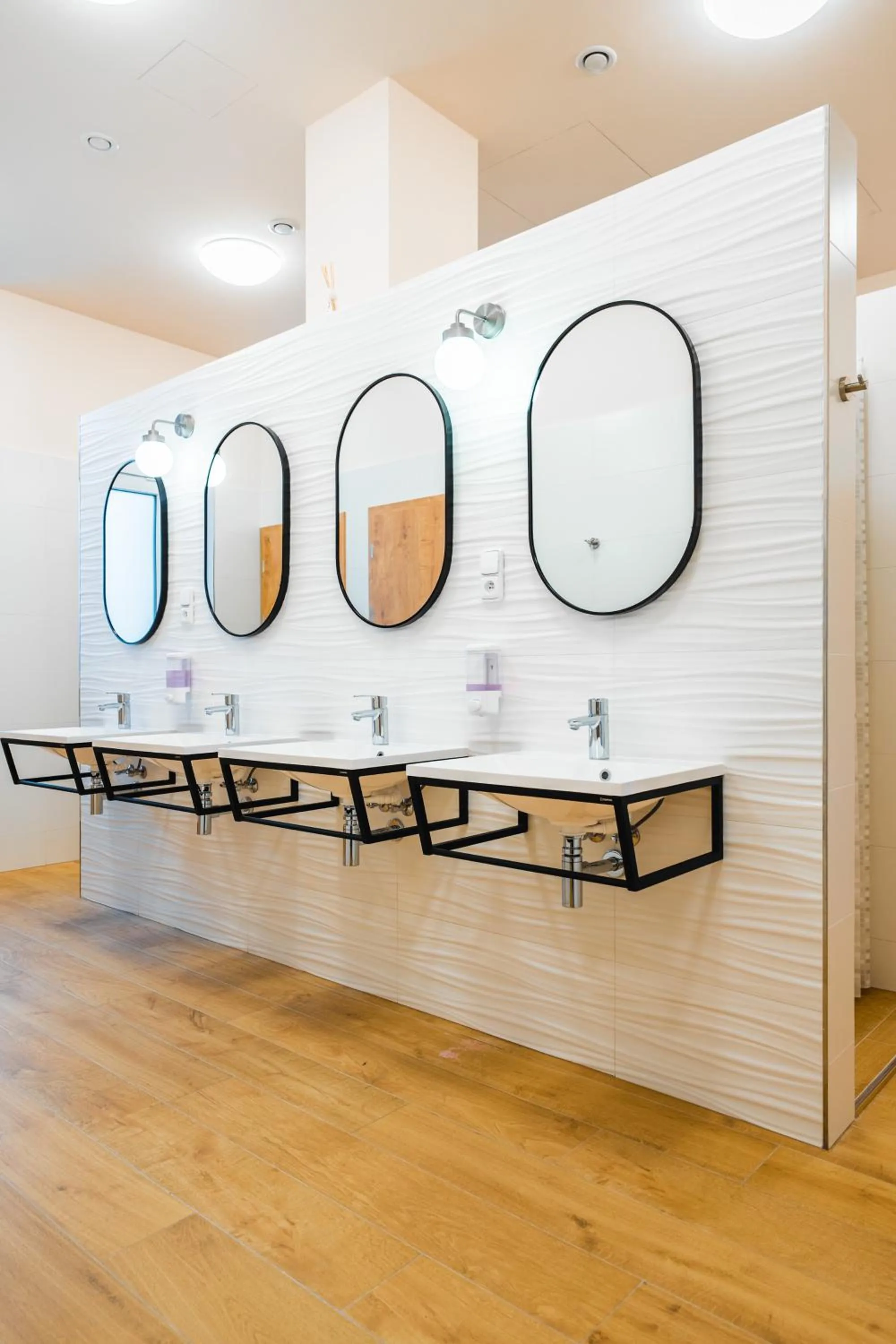 Bathroom in Luma Terra Prague Hostel