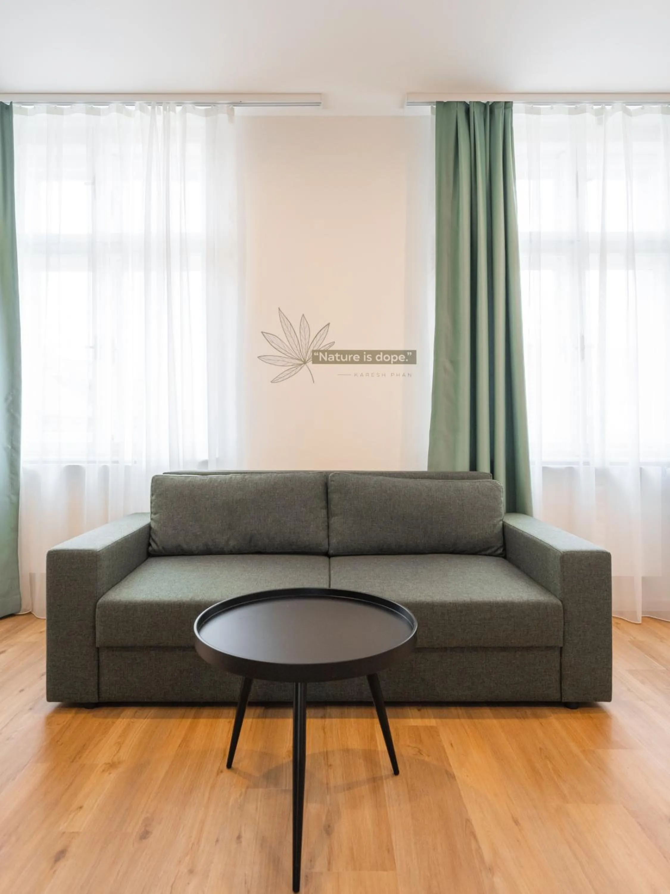 Seating area in Luma Terra Prague Hostel