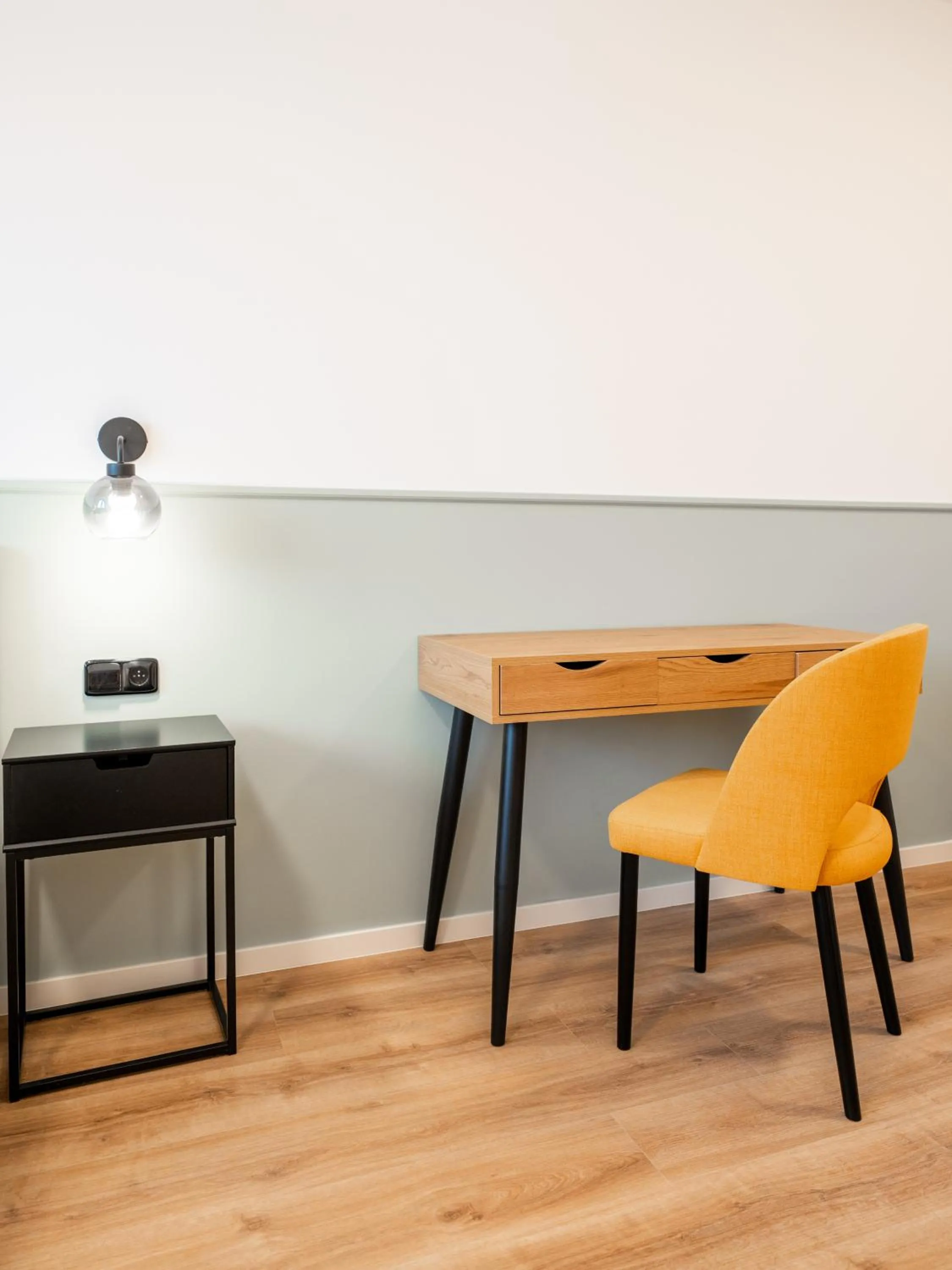 Seating area in Luma Terra Prague Hostel