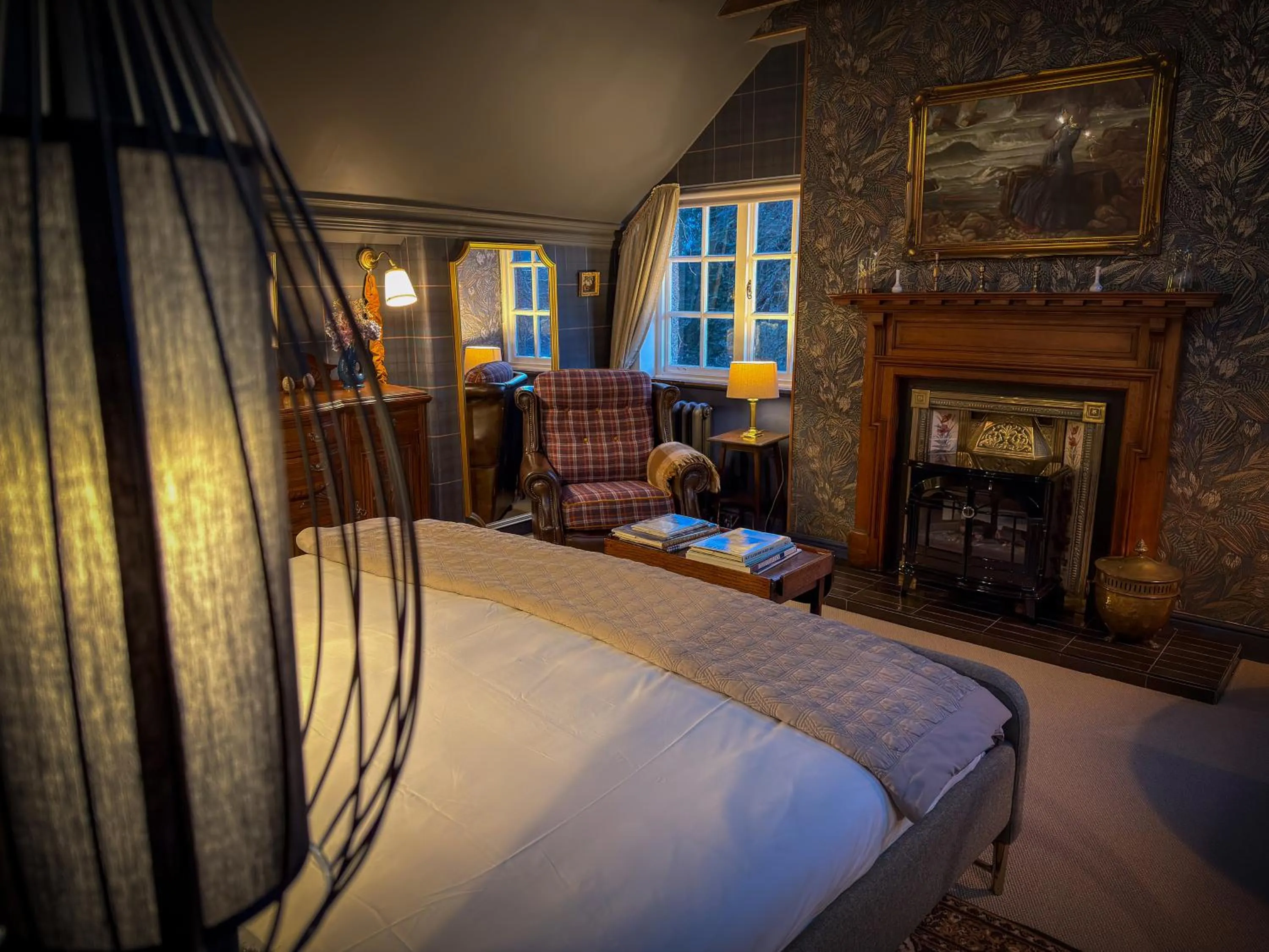 Bed in Glencruitten House