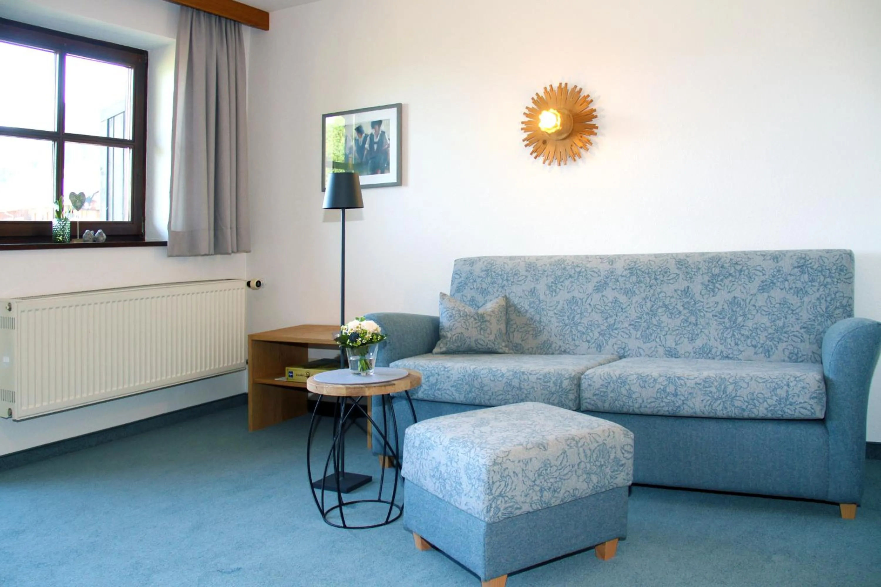 Seating area in Ferienwohnungen Vogler