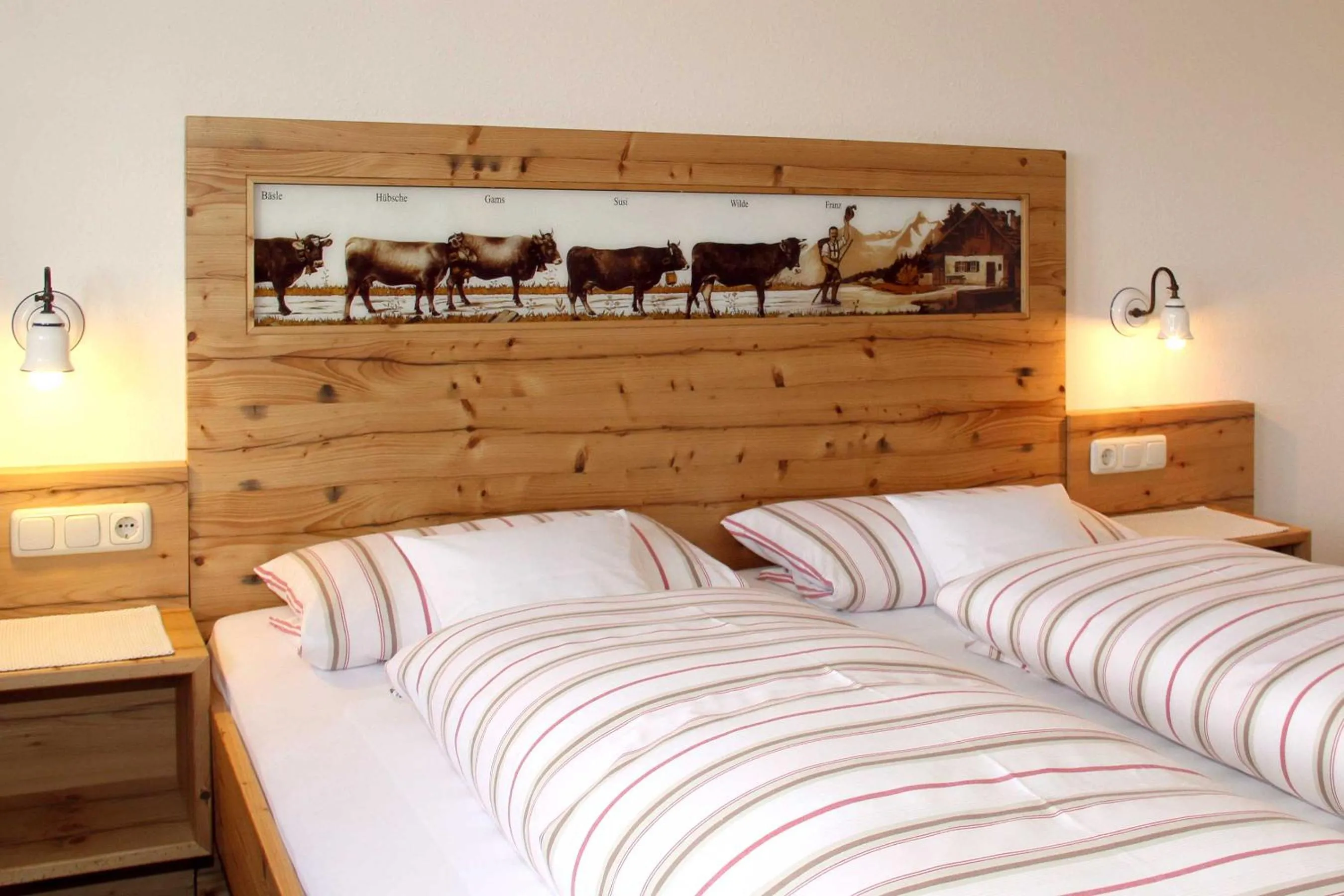 Bedroom, Bed in Ferienwohnungen Vogler