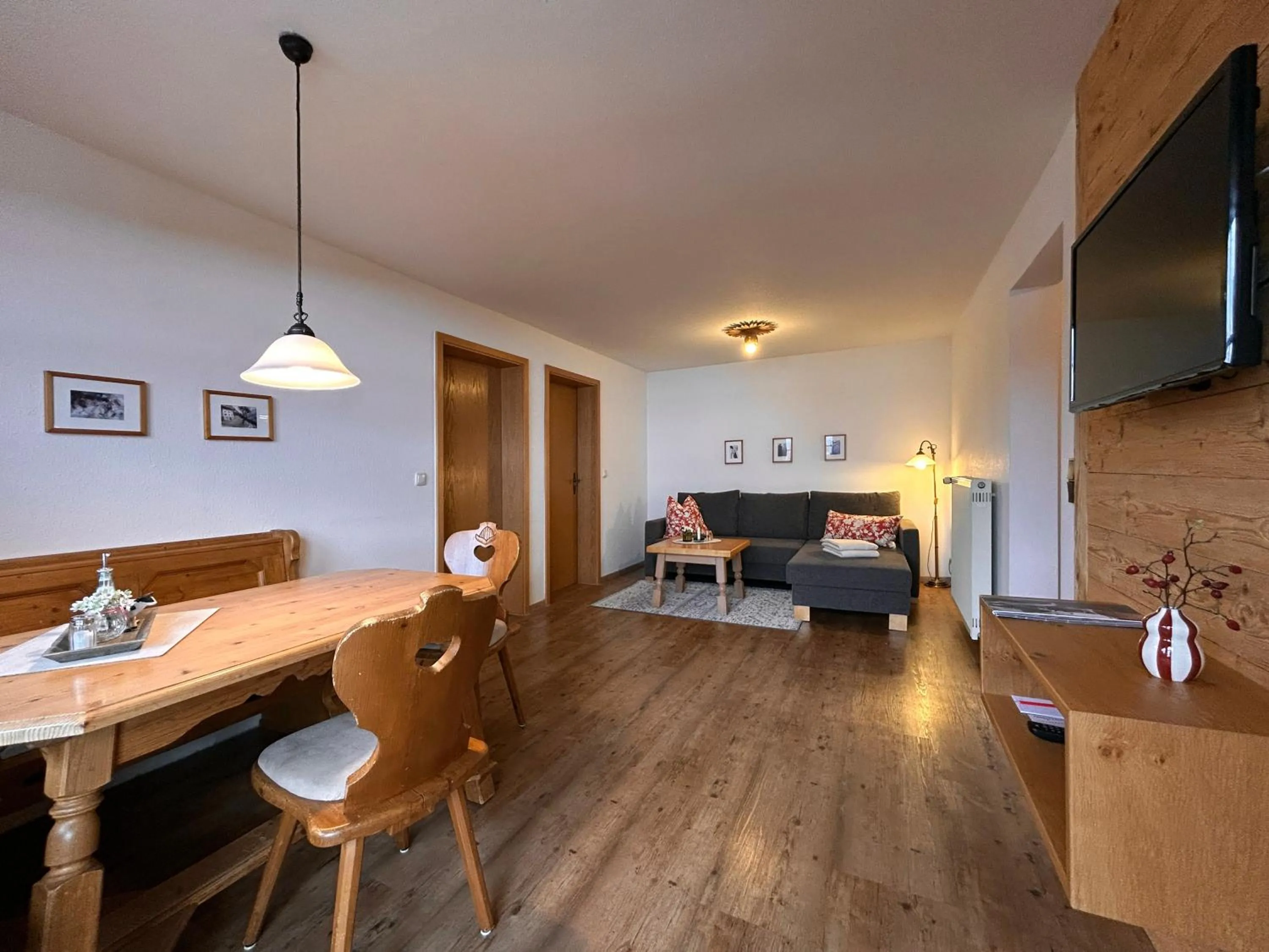 Living room in Ferienwohnungen Vogler