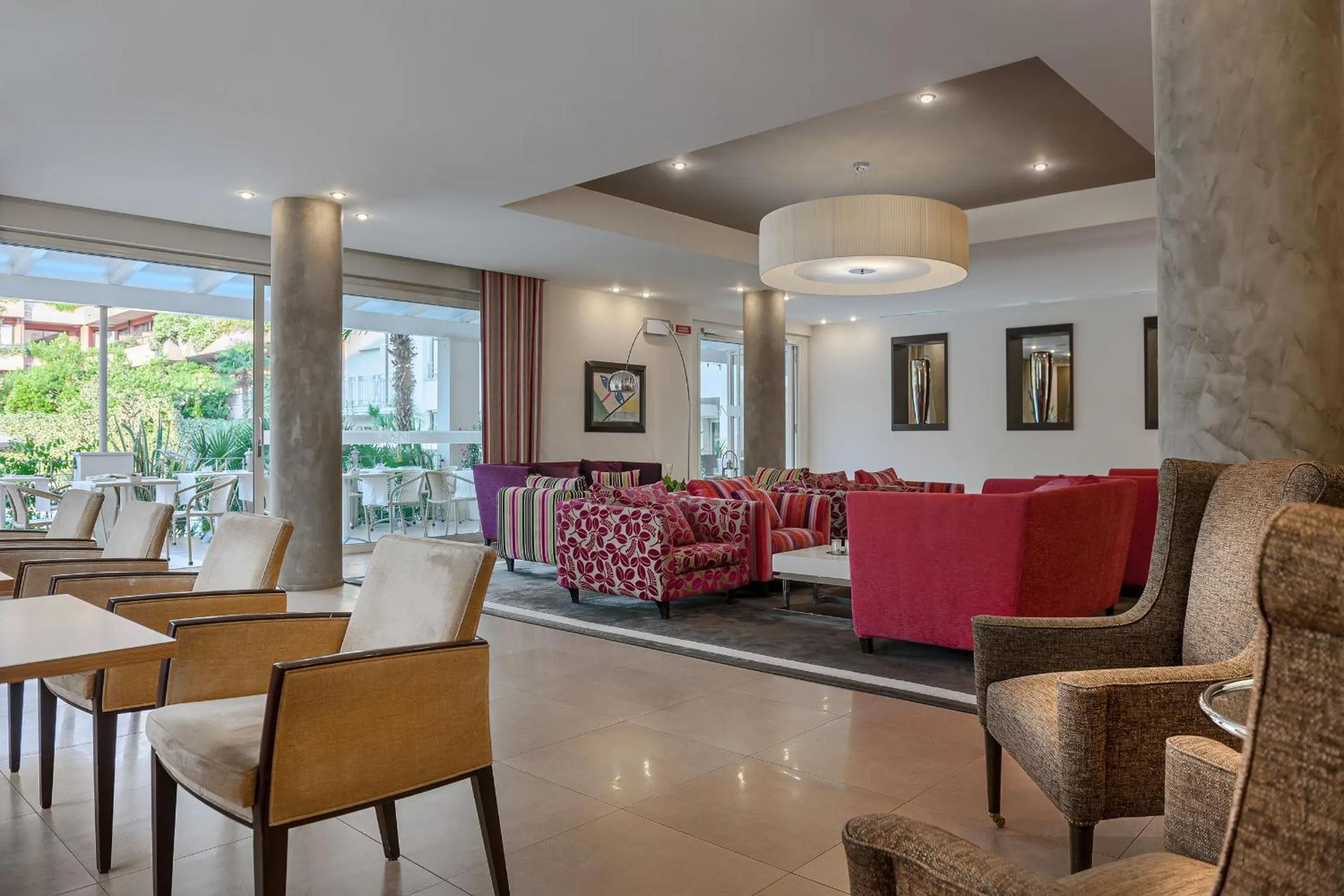 Communal lounge/ TV room in Hotel Nazionale