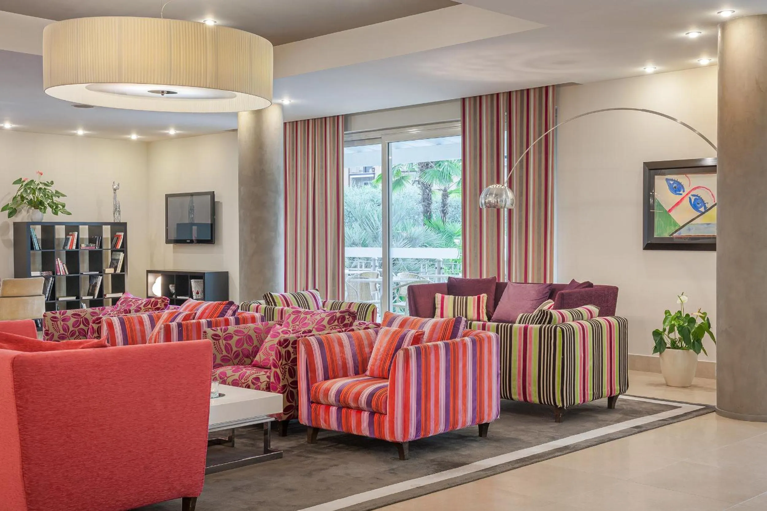 Communal lounge/ TV room in Hotel Nazionale