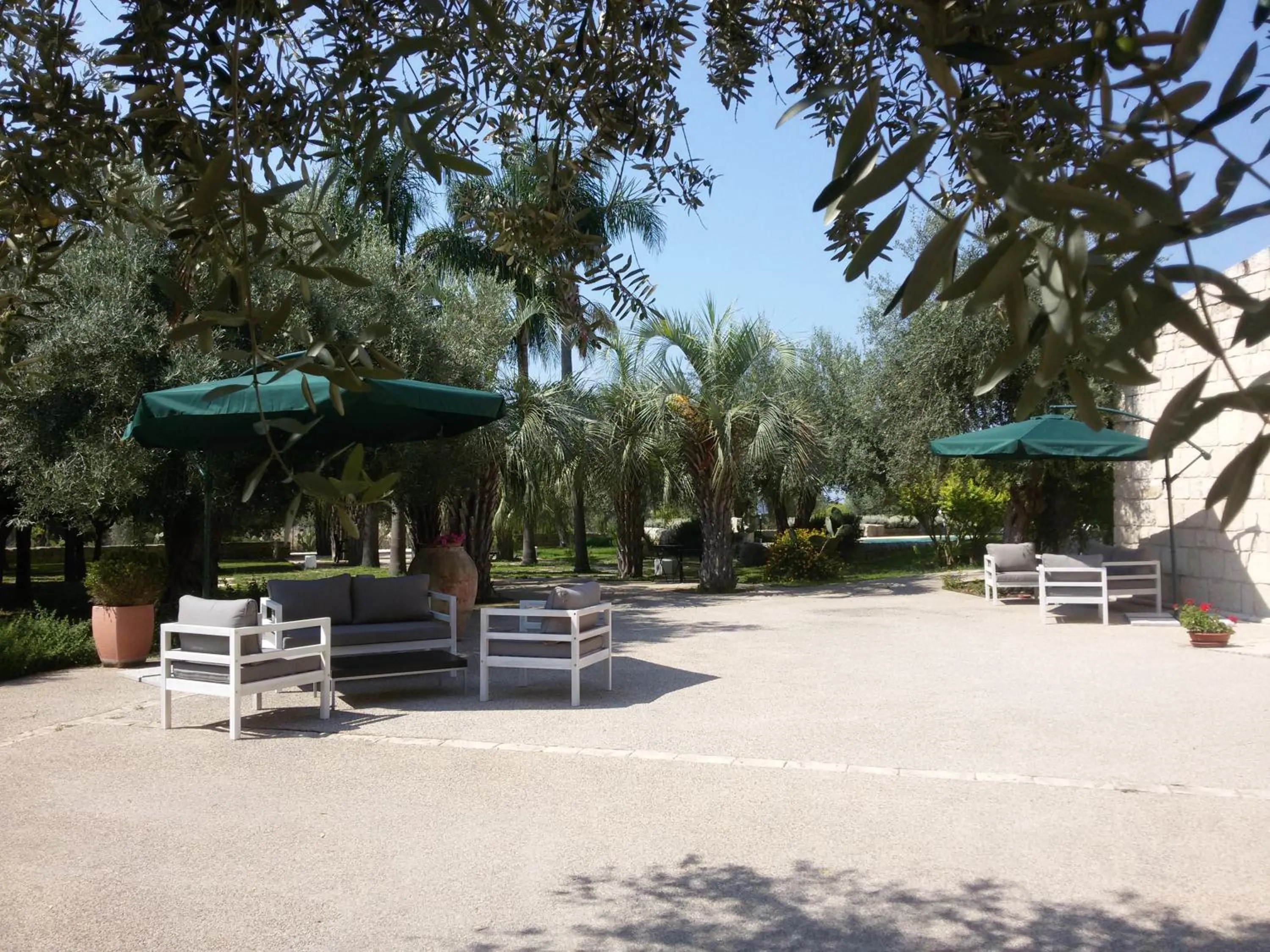 Patio in Cambiocavallo Resort