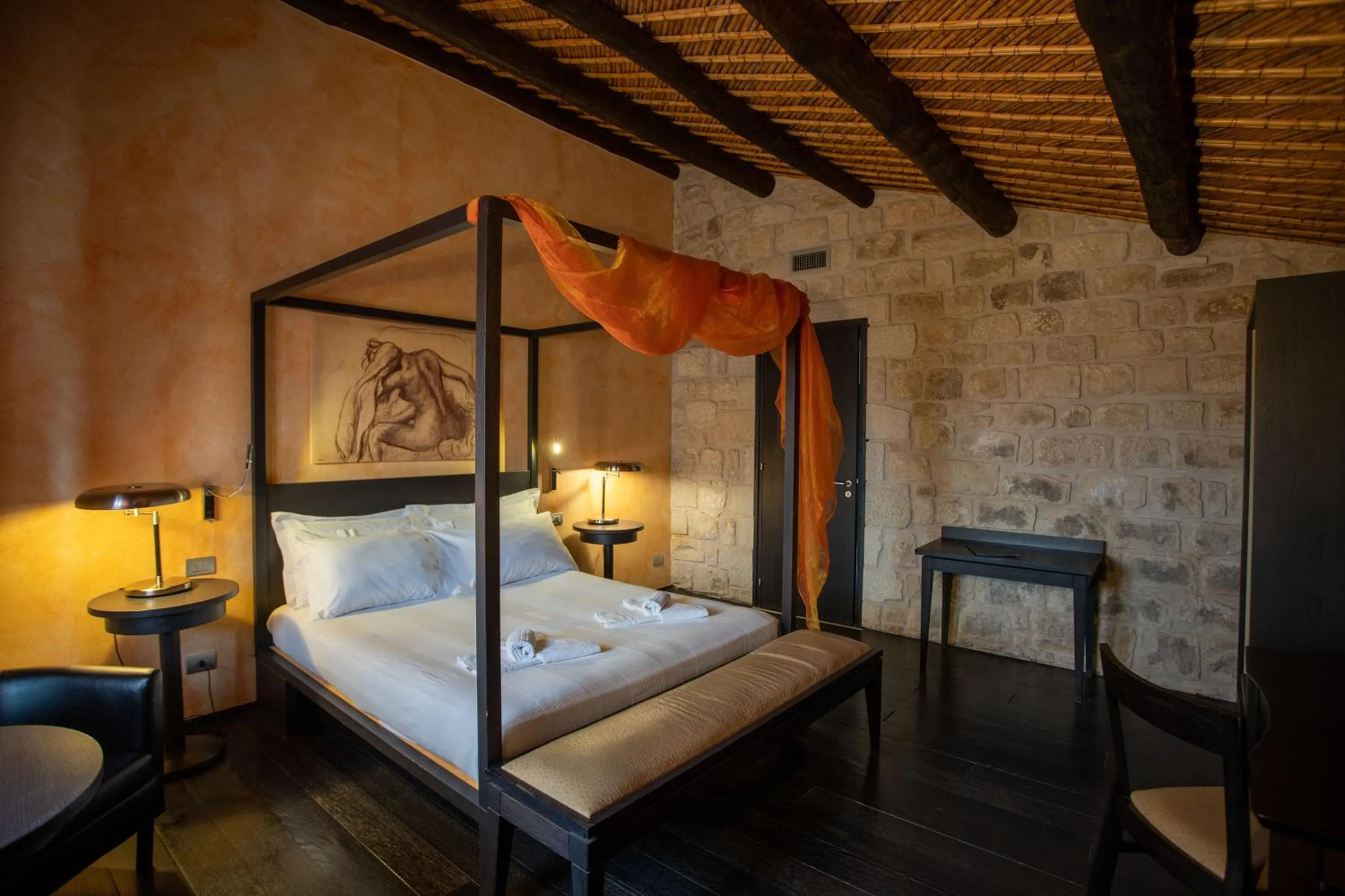 Bed in Cambiocavallo Resort