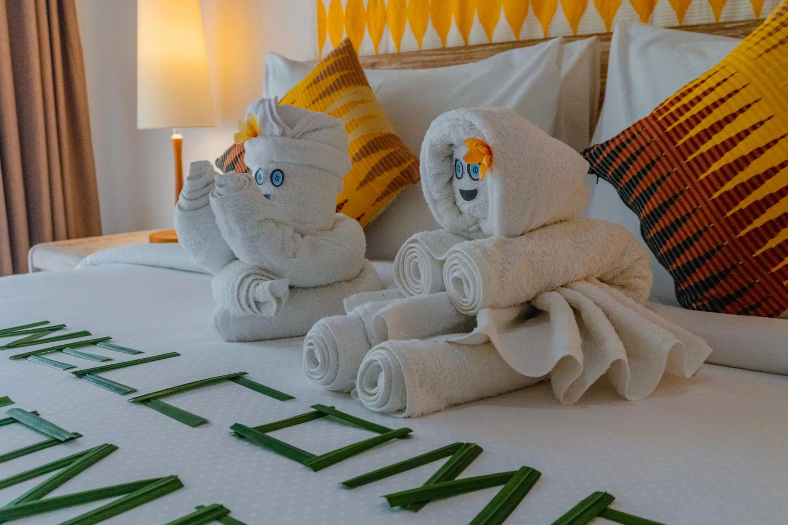 Bed in Caspla Resort by Loccal Collection