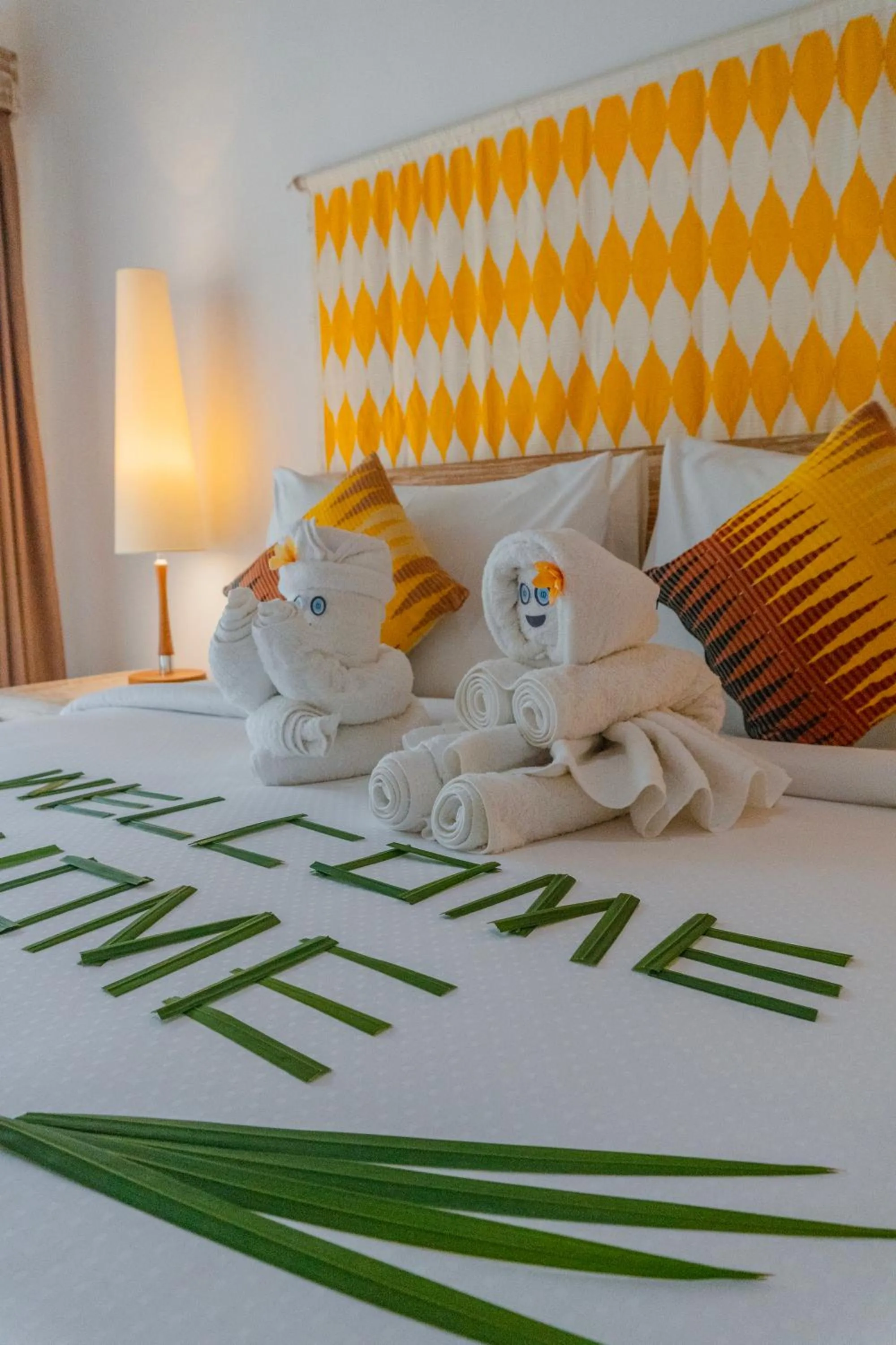 Bed in Caspla Resort by Loccal Collection