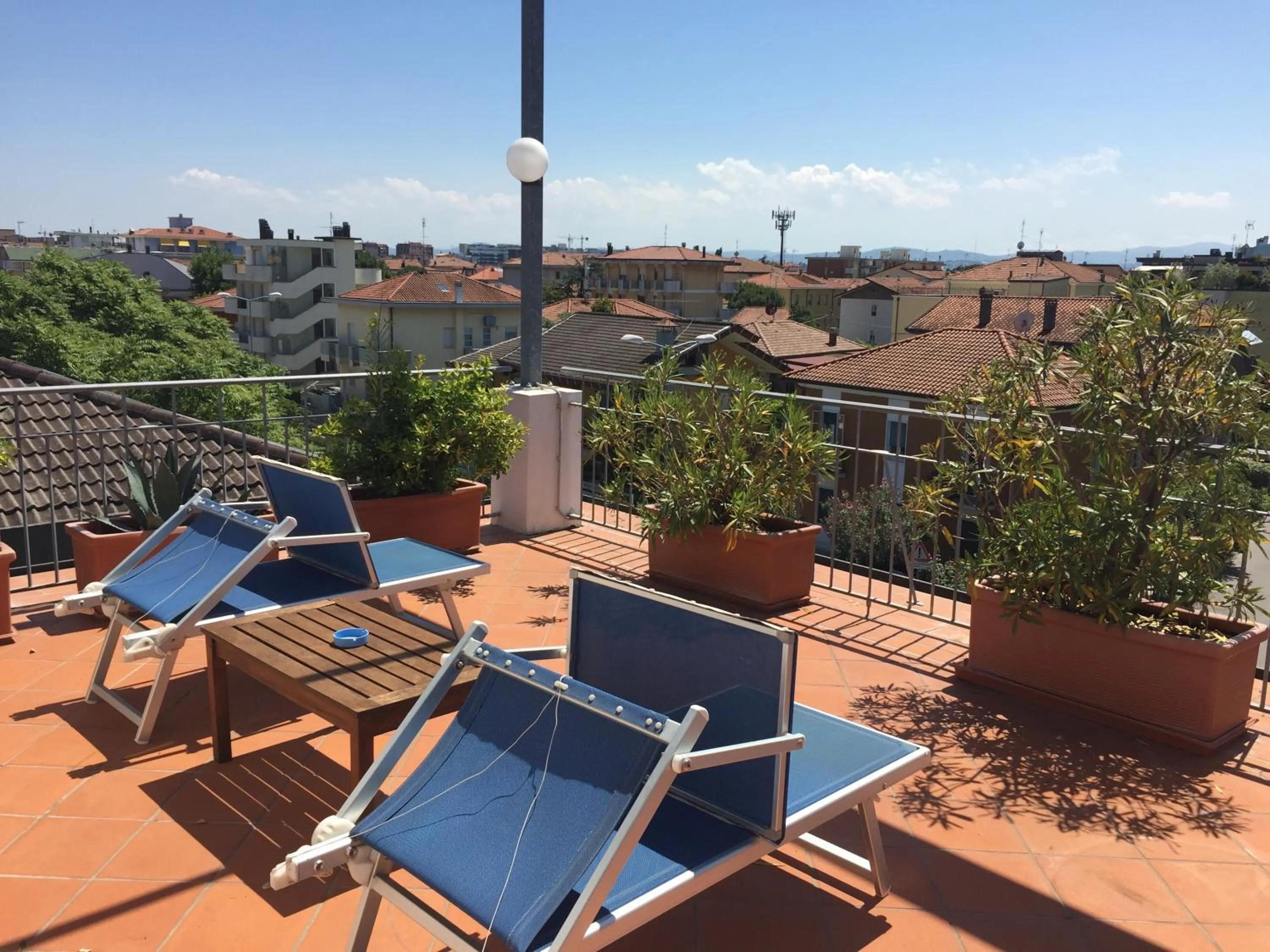 City view in Arcangelo Roof Hotel