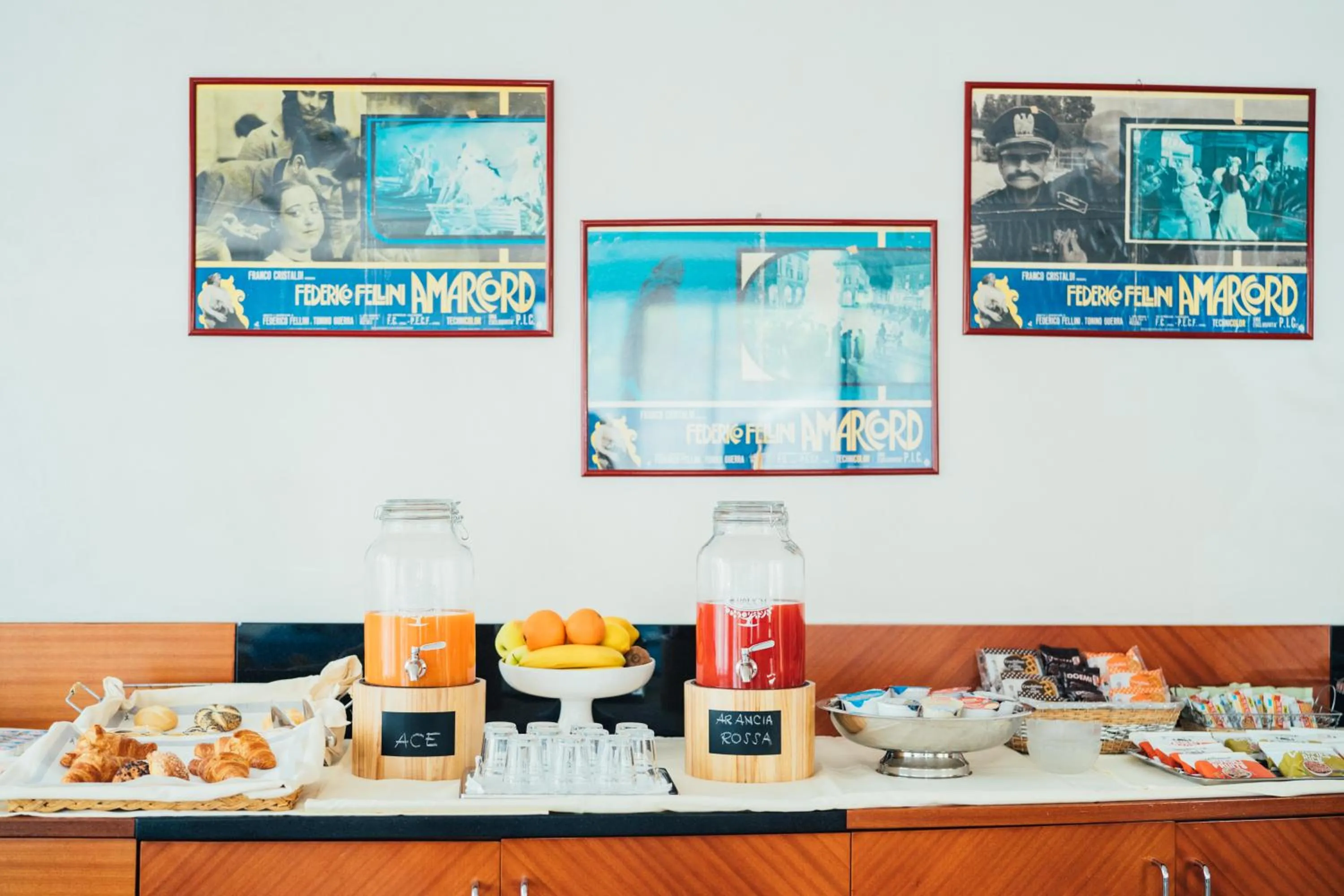 Buffet breakfast in Arcangelo Roof Hotel