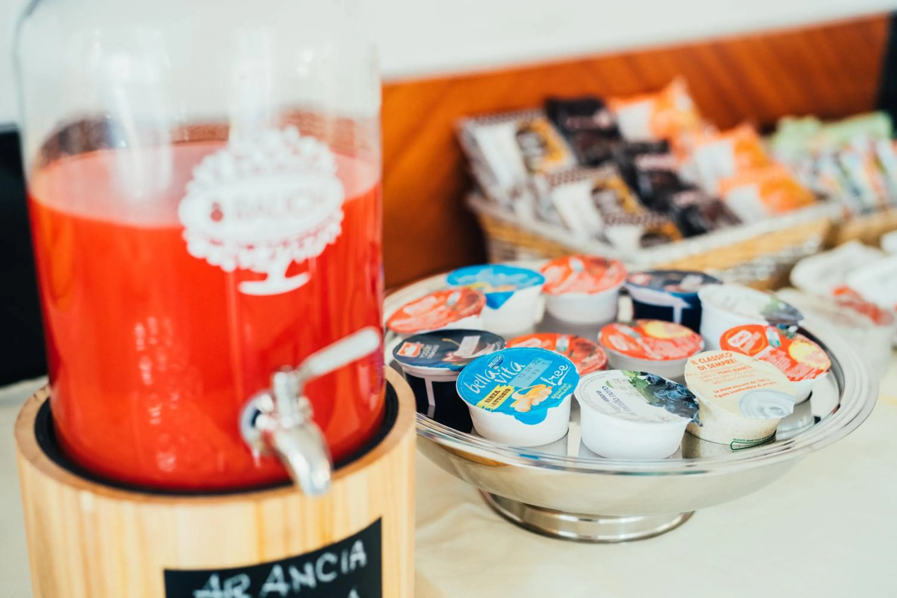 Continental breakfast in Arcangelo Roof Hotel