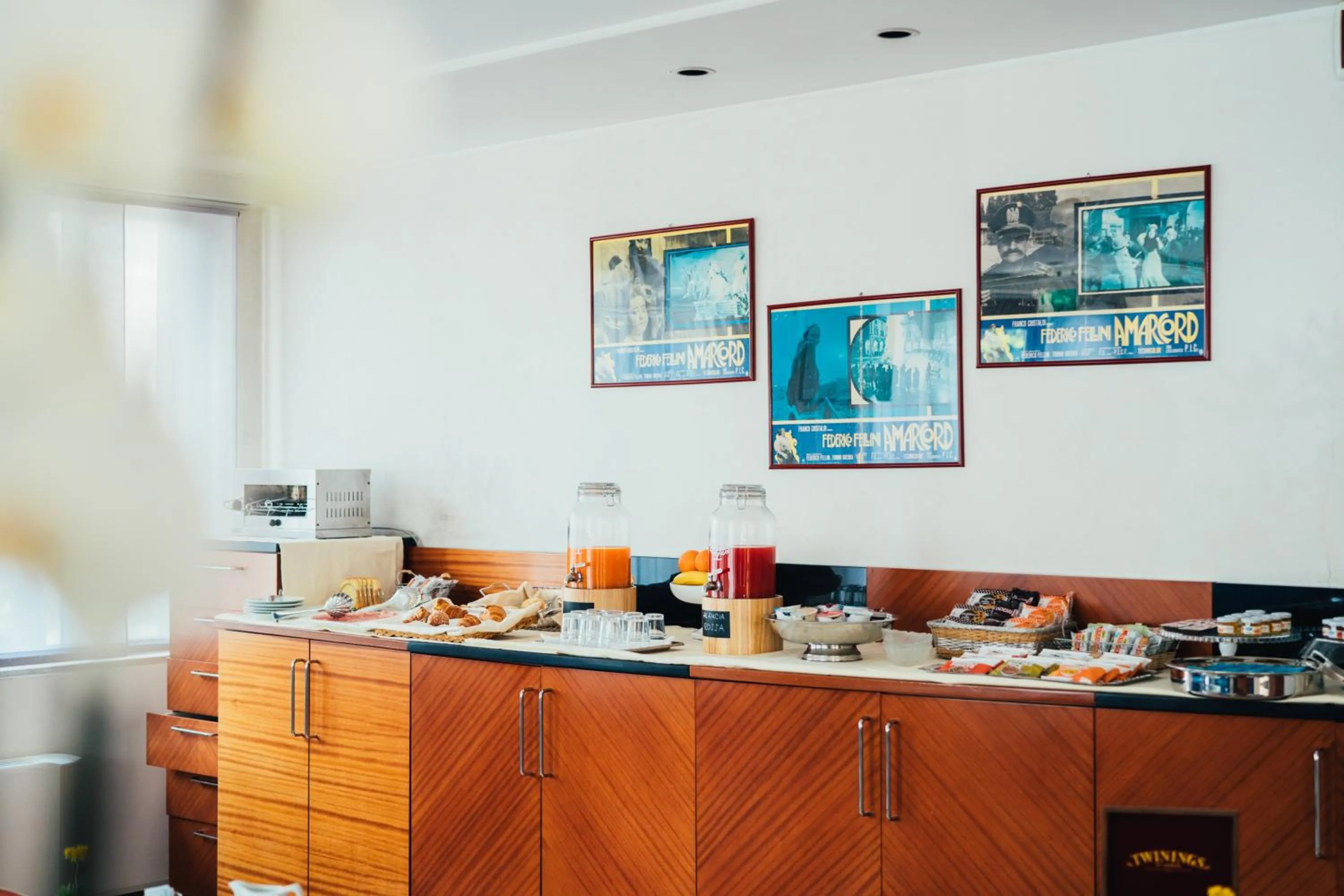 Buffet breakfast in Arcangelo Roof Hotel