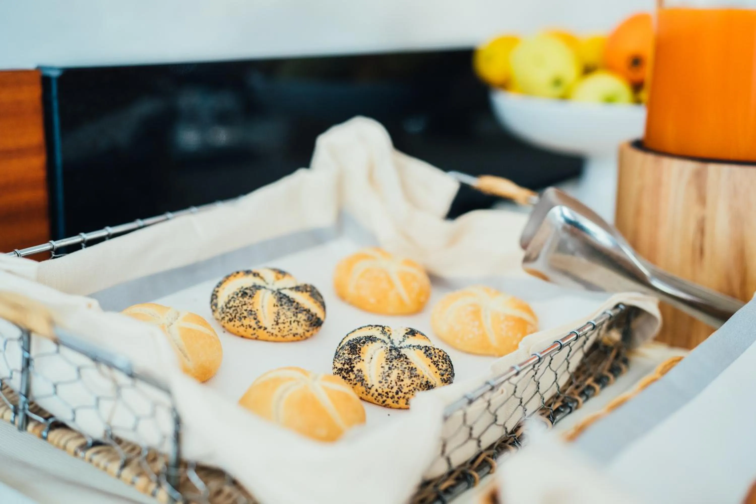 Continental breakfast in Arcangelo Roof Hotel
