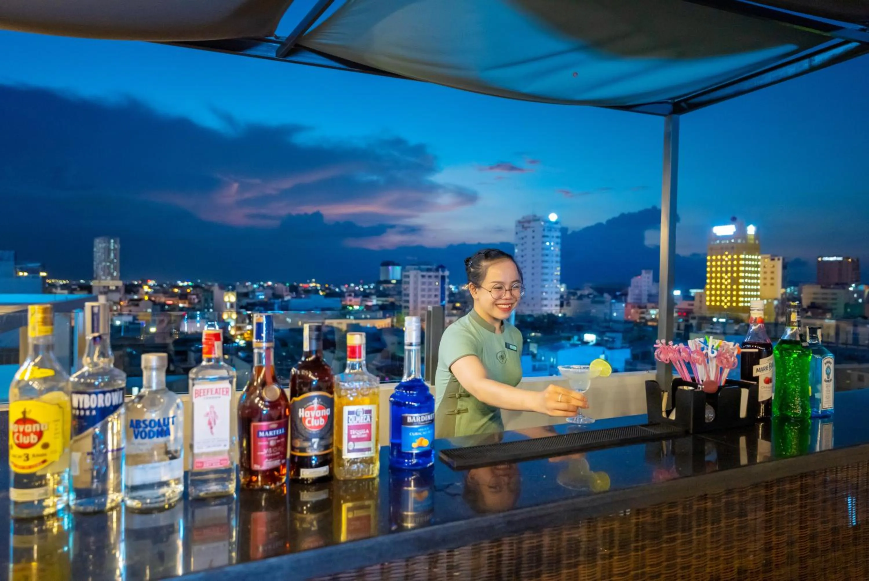 Lounge or bar in Cozy Danang Boutique Hotel