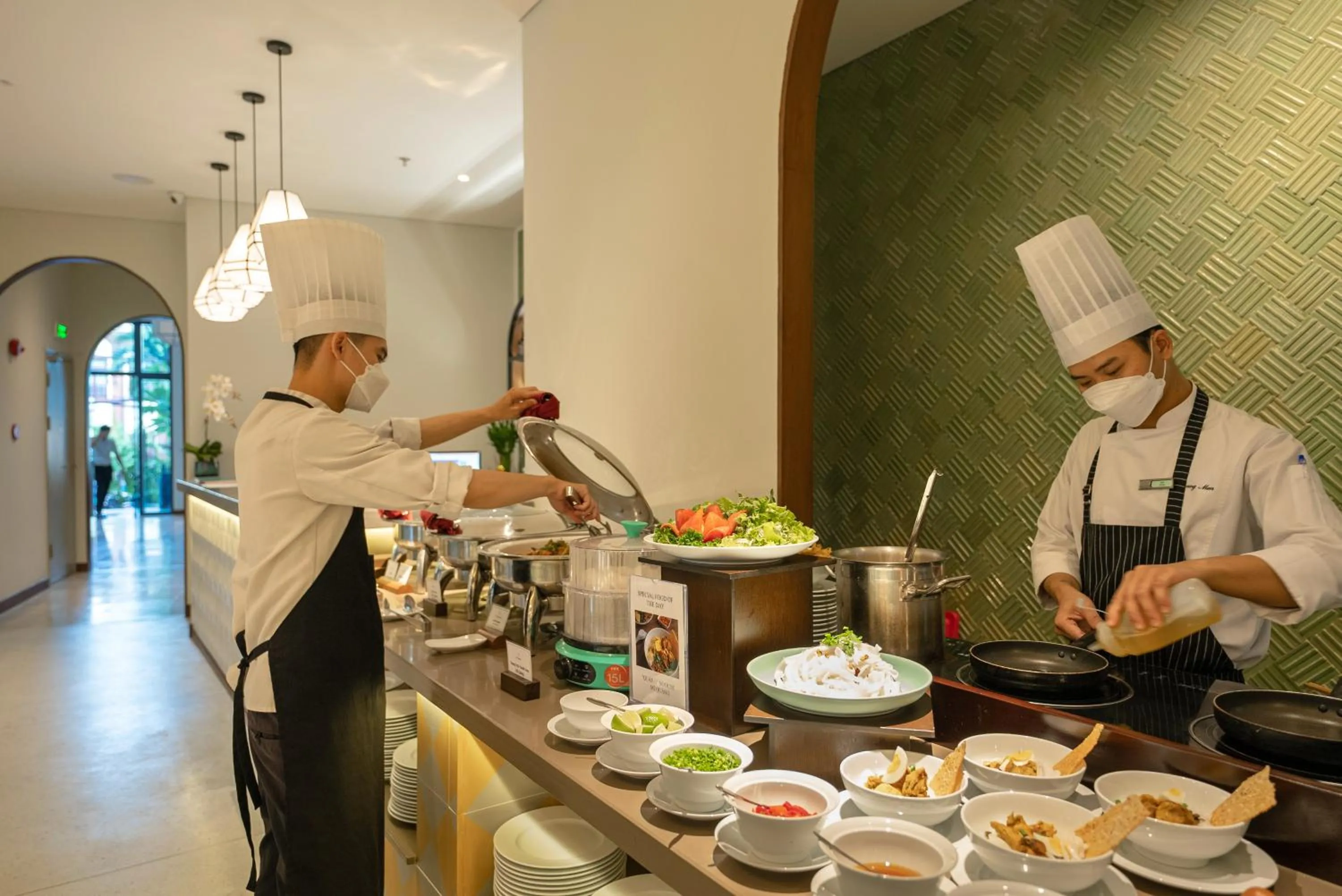 Breakfast in Cozy Danang Boutique Hotel