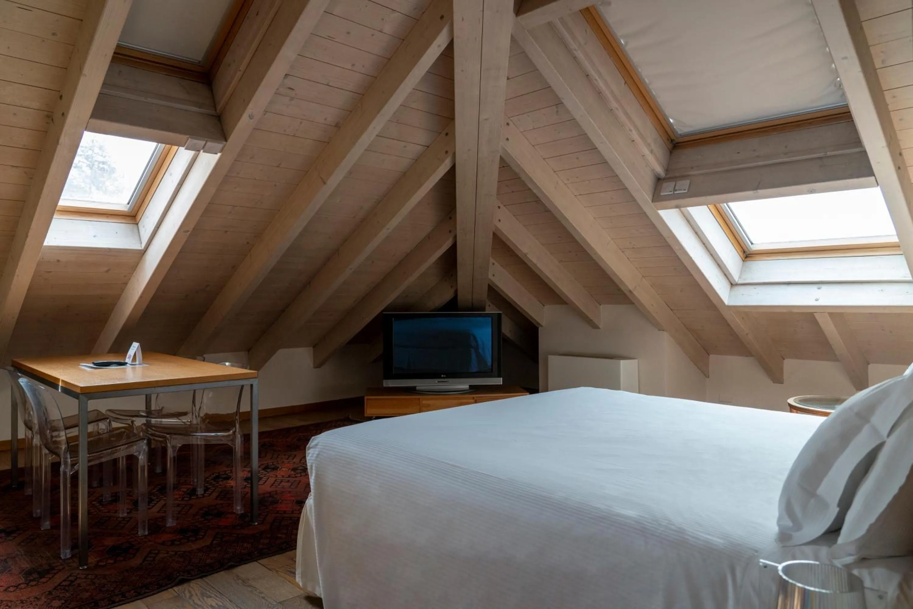 Bed in Art Hotel Varese