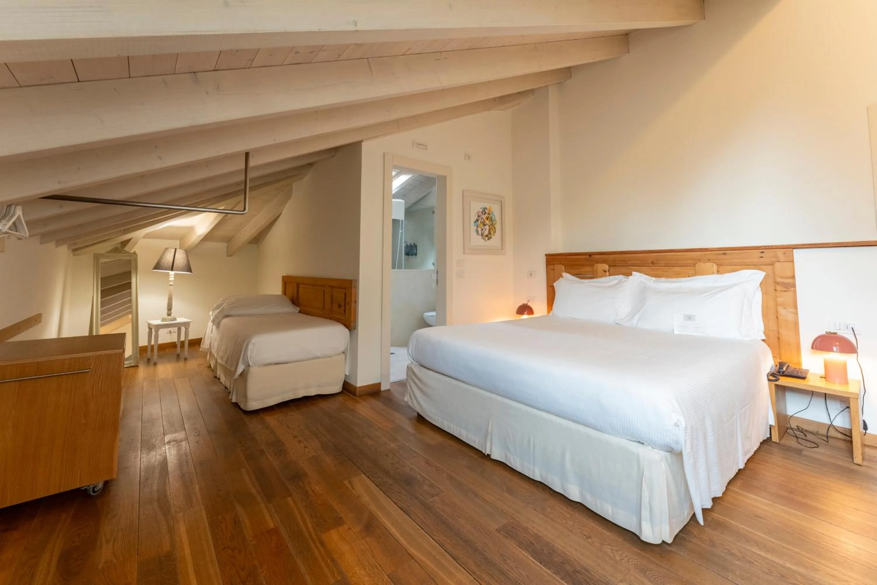 Bed in Art Hotel Varese