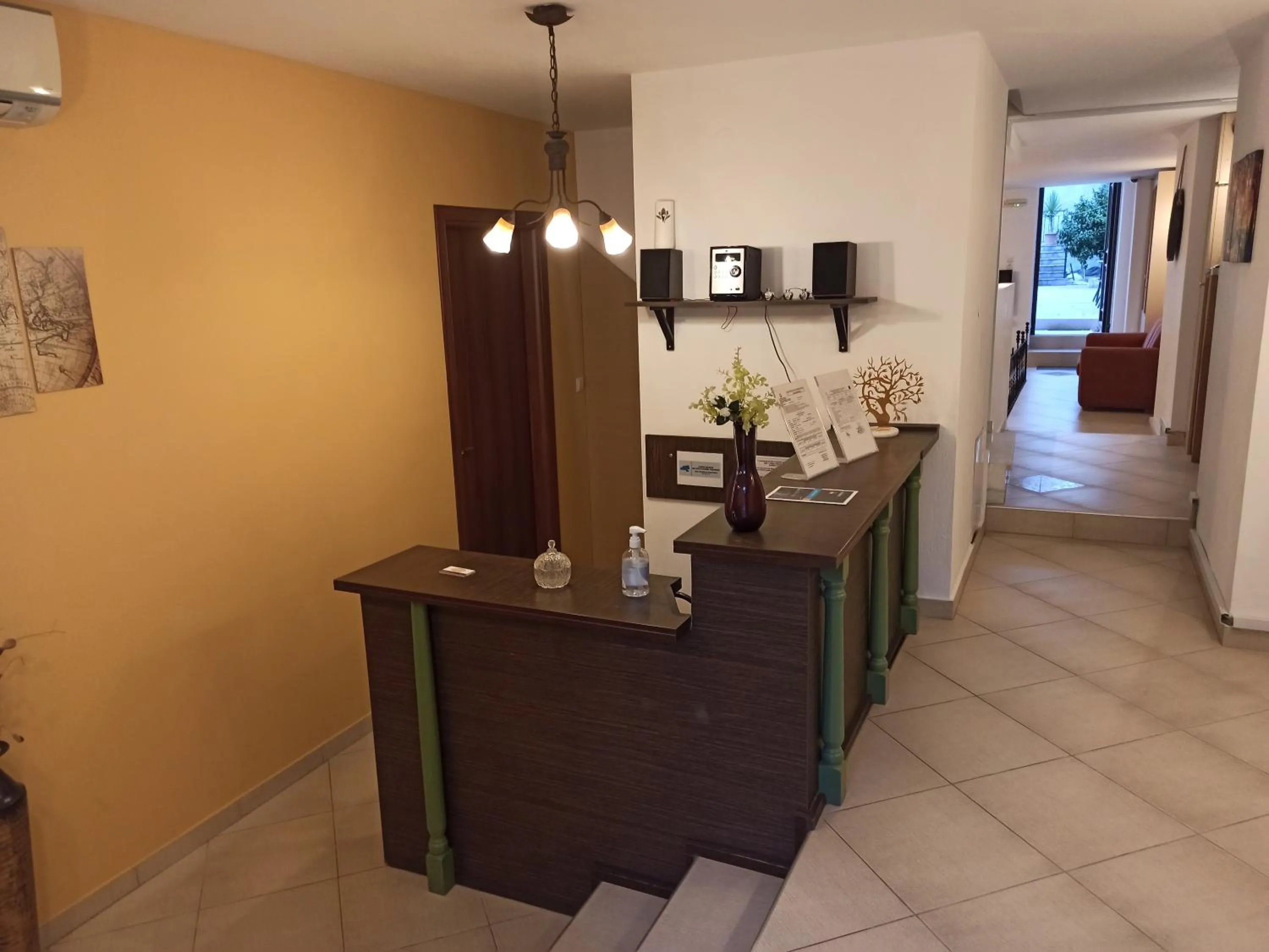 Lobby or reception in To Agioklima