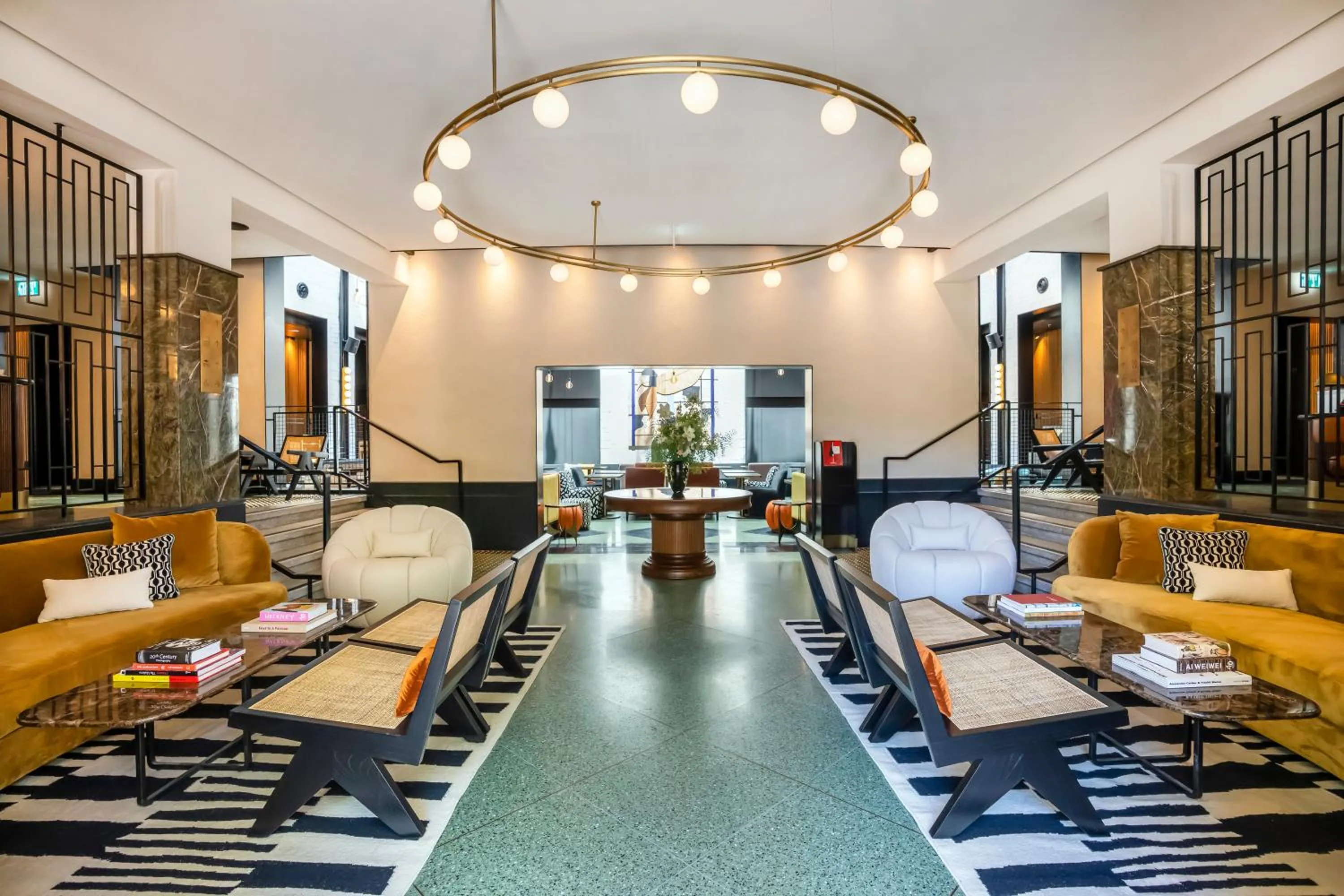 Lobby or reception in Backstage Hotel - an Atlas Boutique Hotel