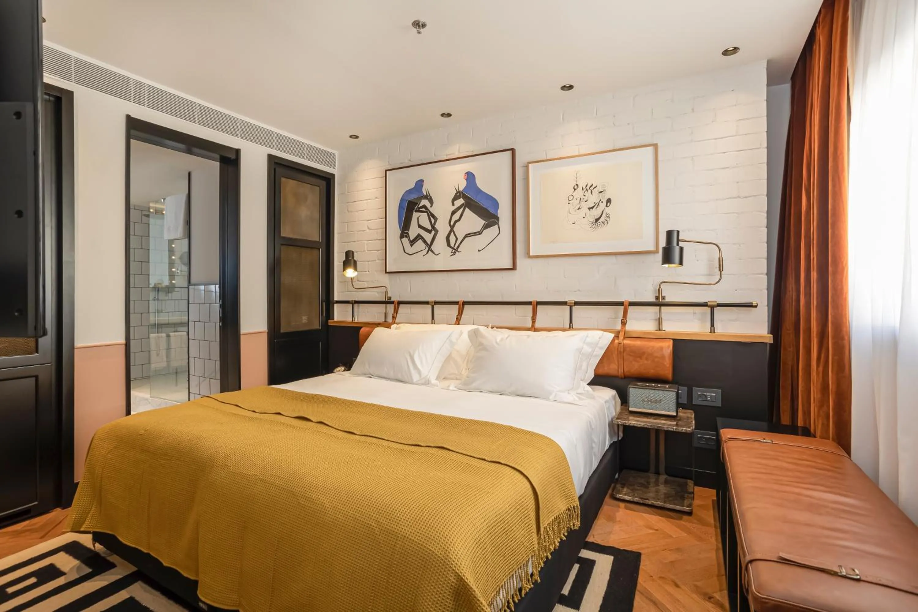 Bed in Backstage Hotel - an Atlas Boutique Hotel