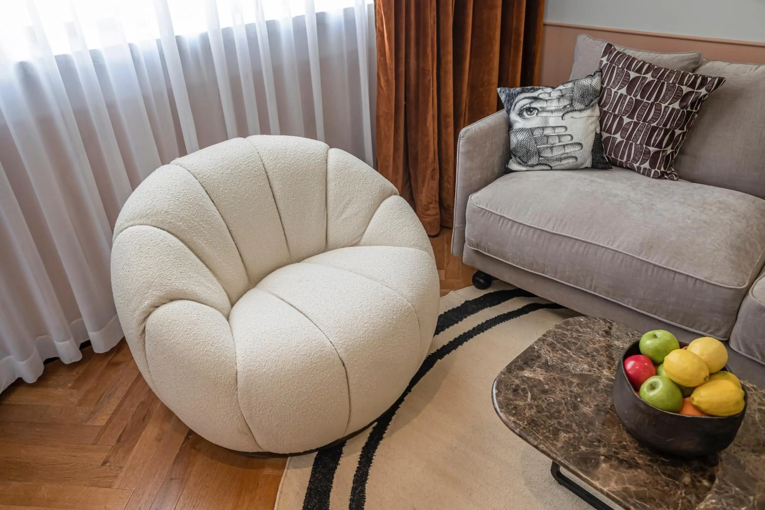 Seating area in Backstage Hotel - an Atlas Boutique Hotel