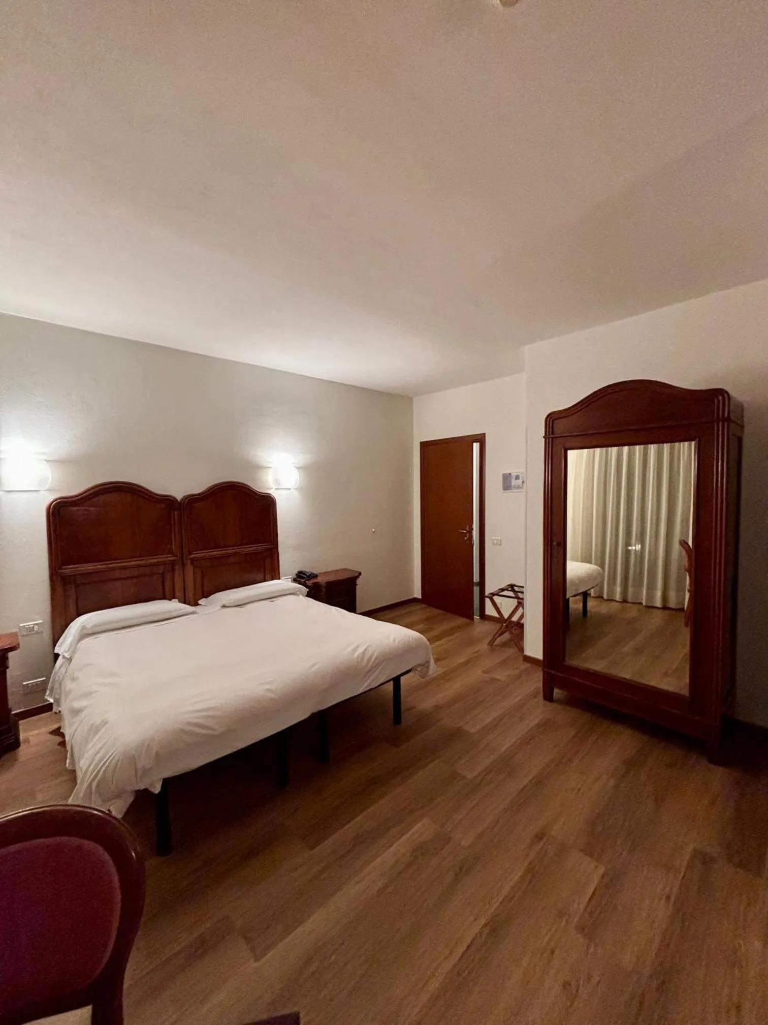 Bed in Hotel Bigio