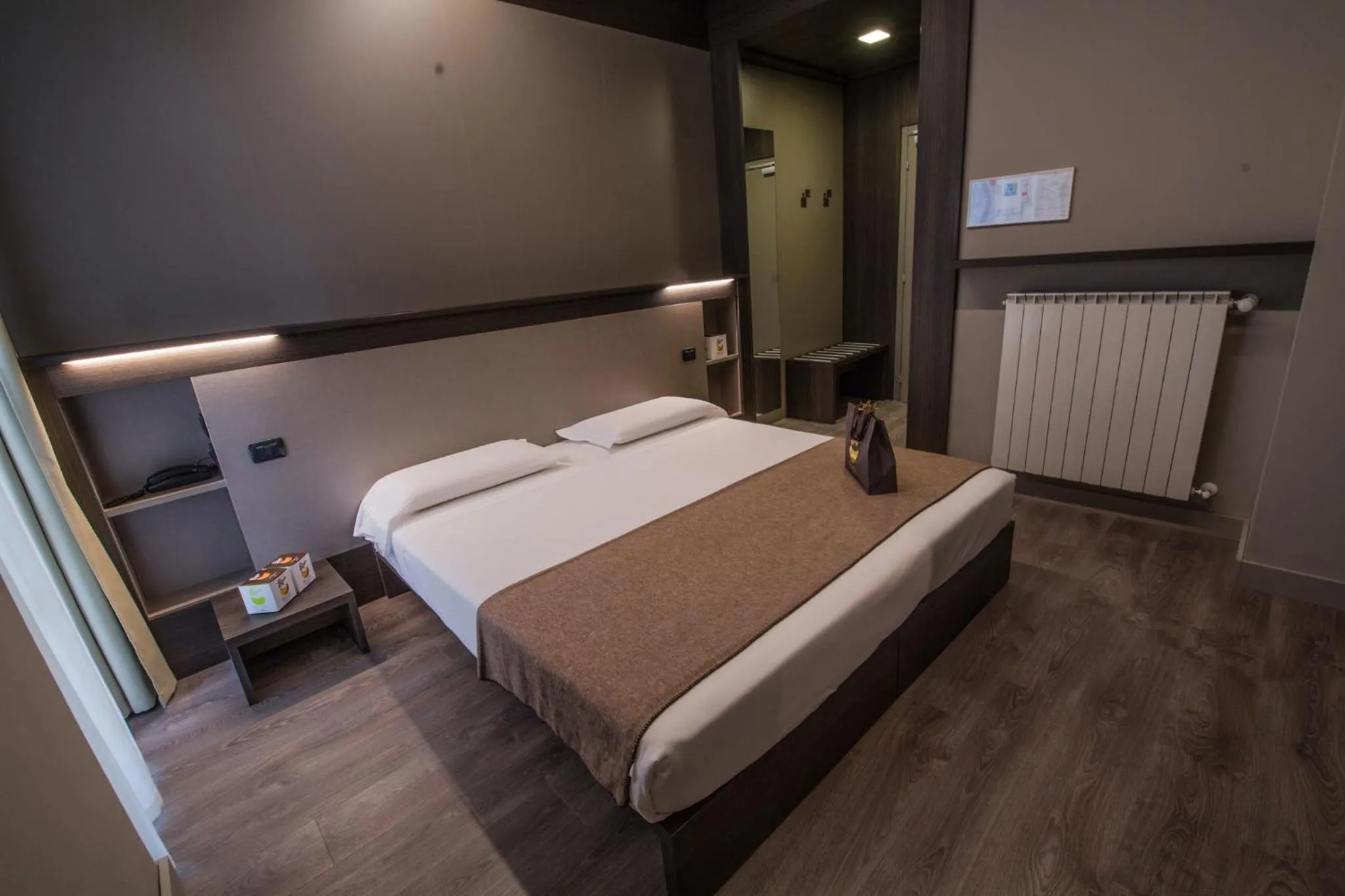 Bedroom, Bed in Hotel Bigio