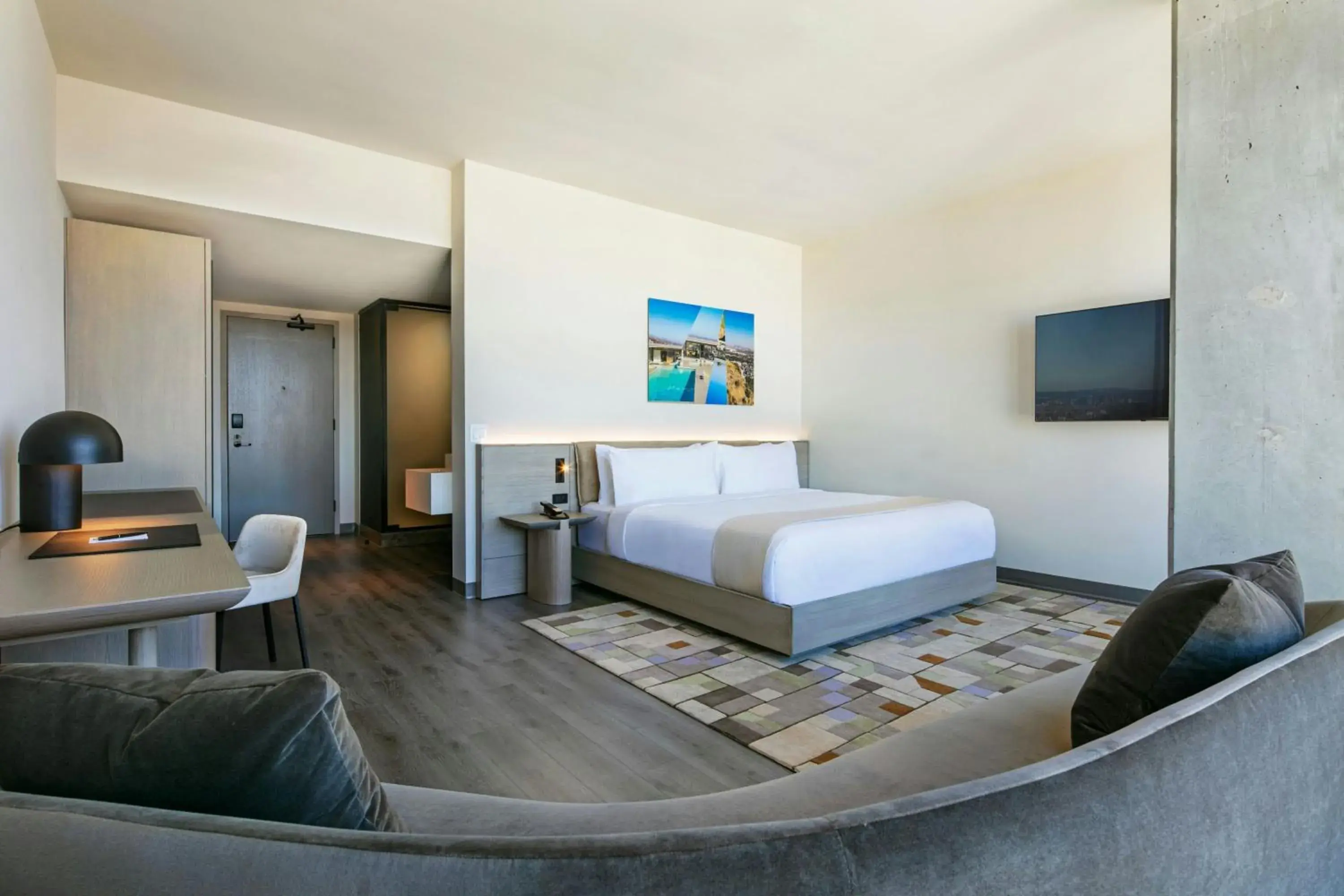 King Studio Suite in AC Hotel by Marriott Downtown Los Angeles King Studio Suite in AC Hotel by Marriott Downtown Los Angeles