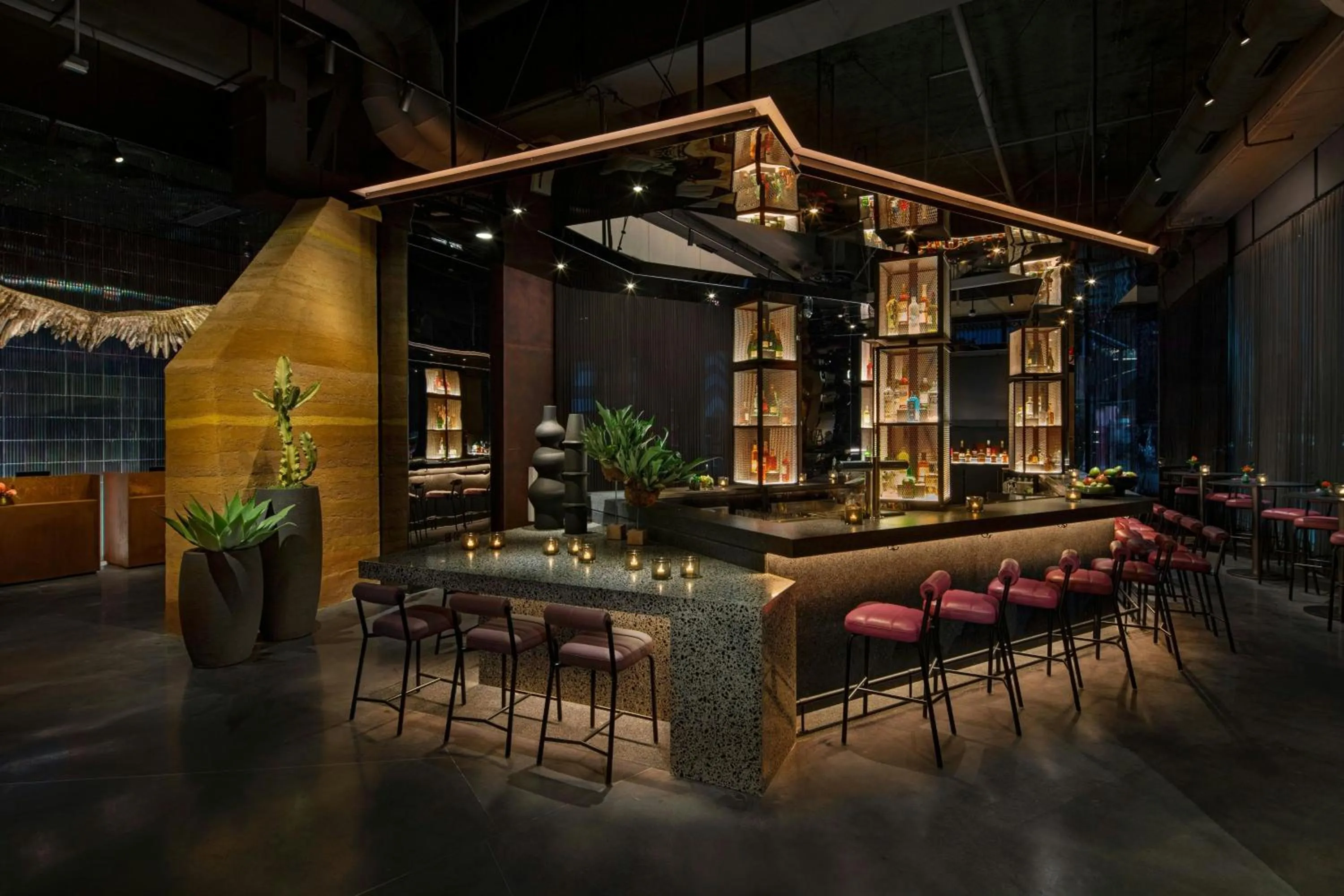 Lounge or bar in AC Hotel by Marriott Downtown Los Angeles