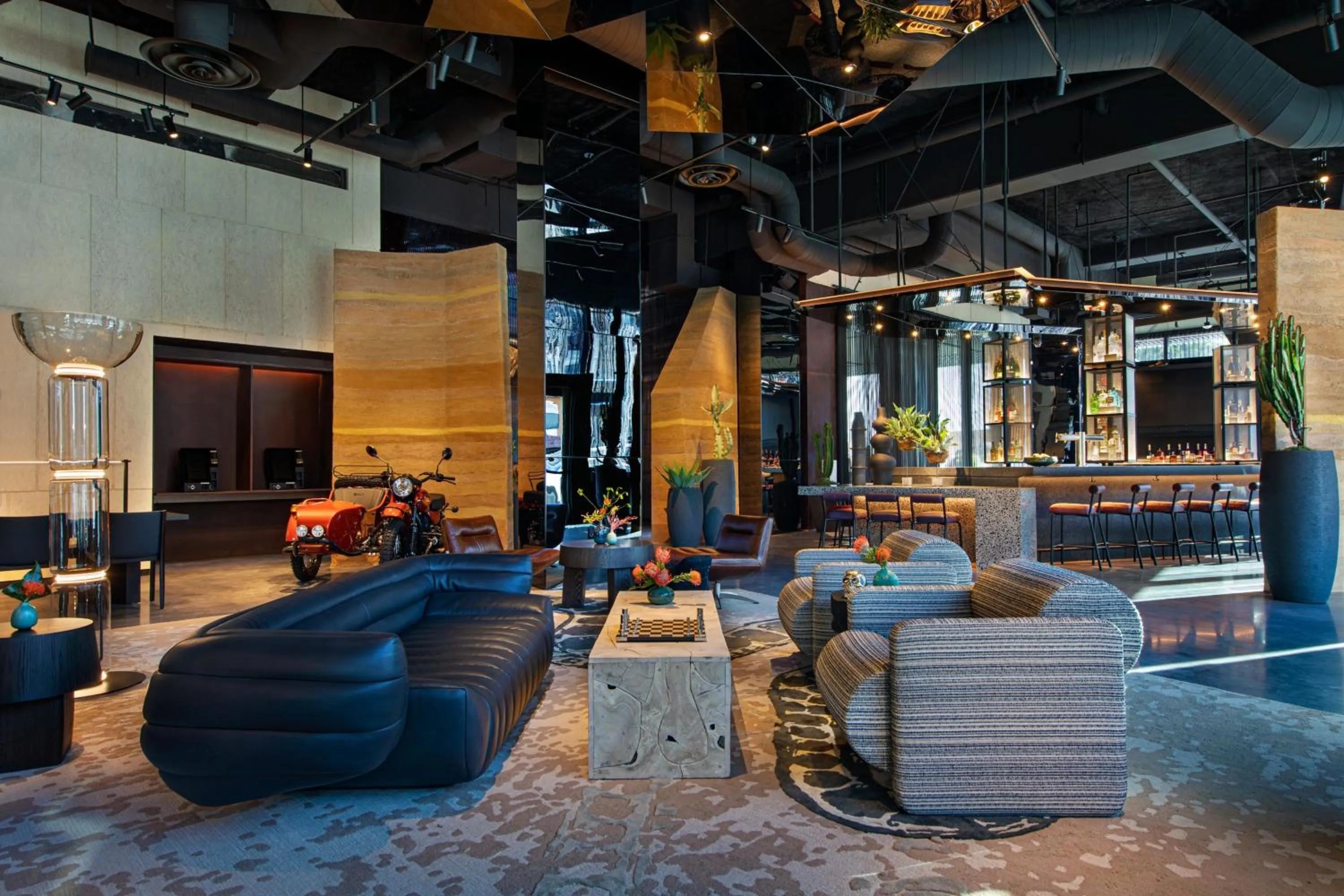 Lobby or reception in Moxy Downtown Los Angeles