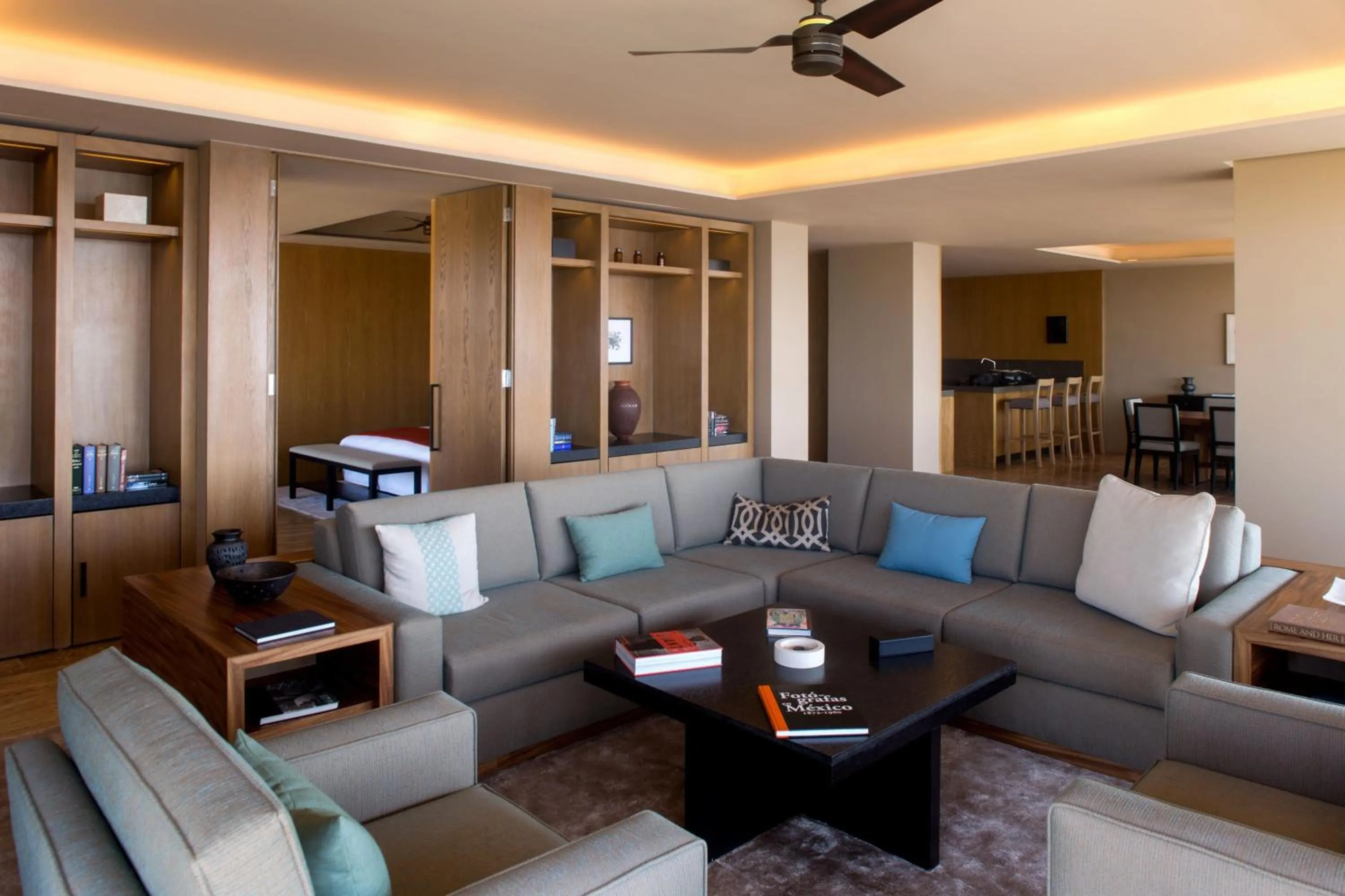 Living room in Casa Maat at JW Marriott Los Cabos Beach Resort & Spa