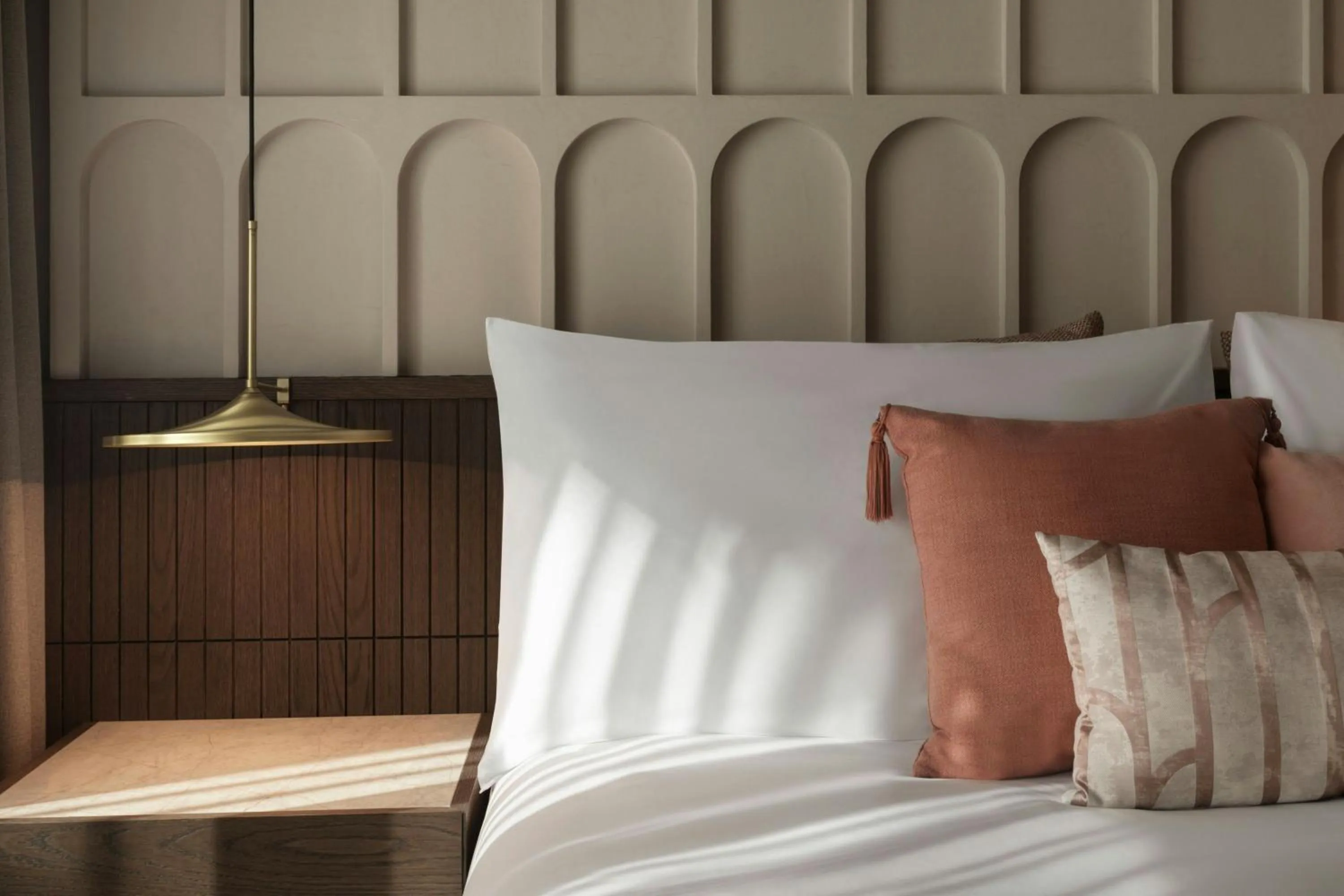 Photo of the whole room, Bed in MonAsty, Thessaloniki, Autograph Collection