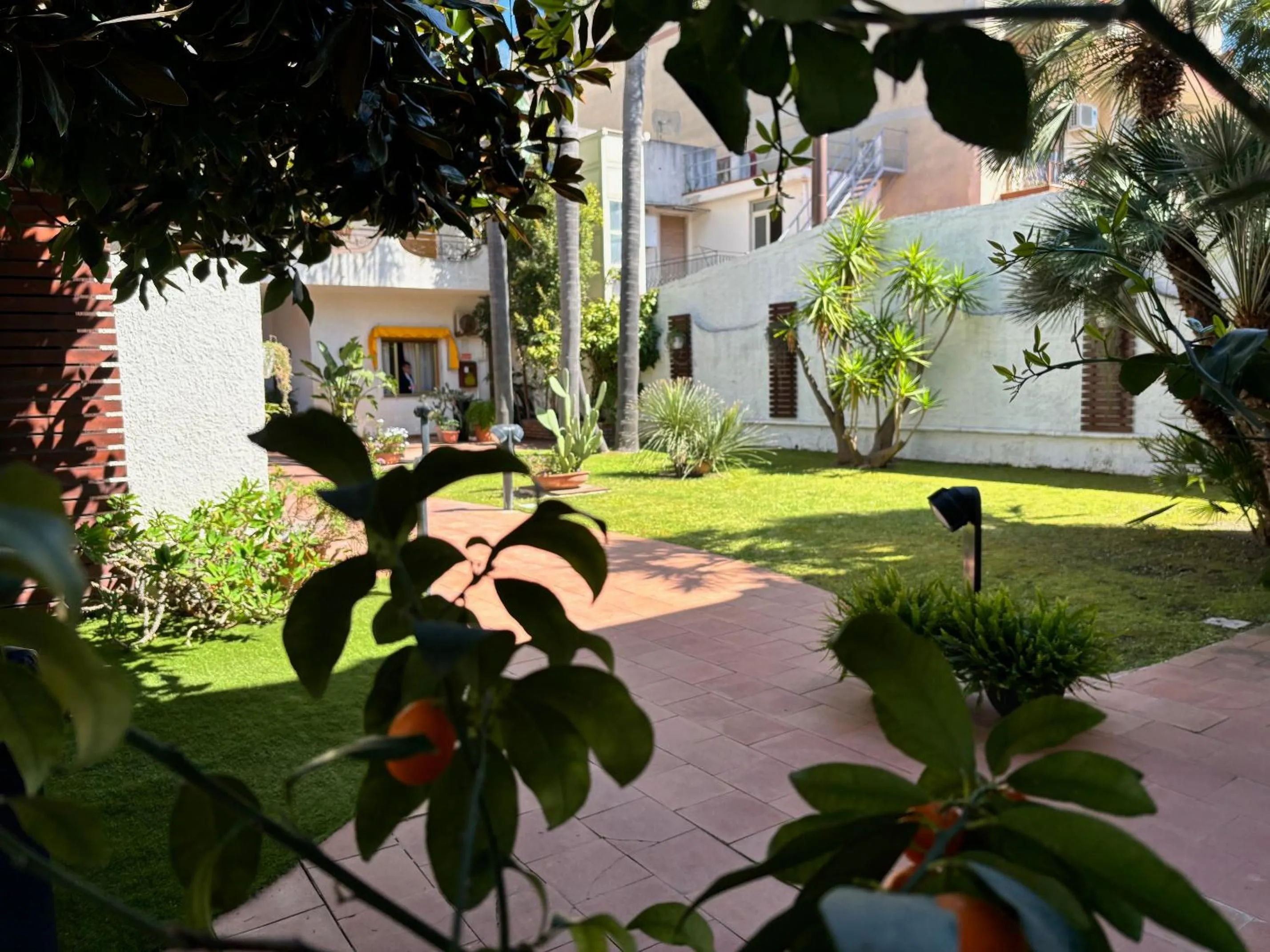 Garden in Hotel Redebora