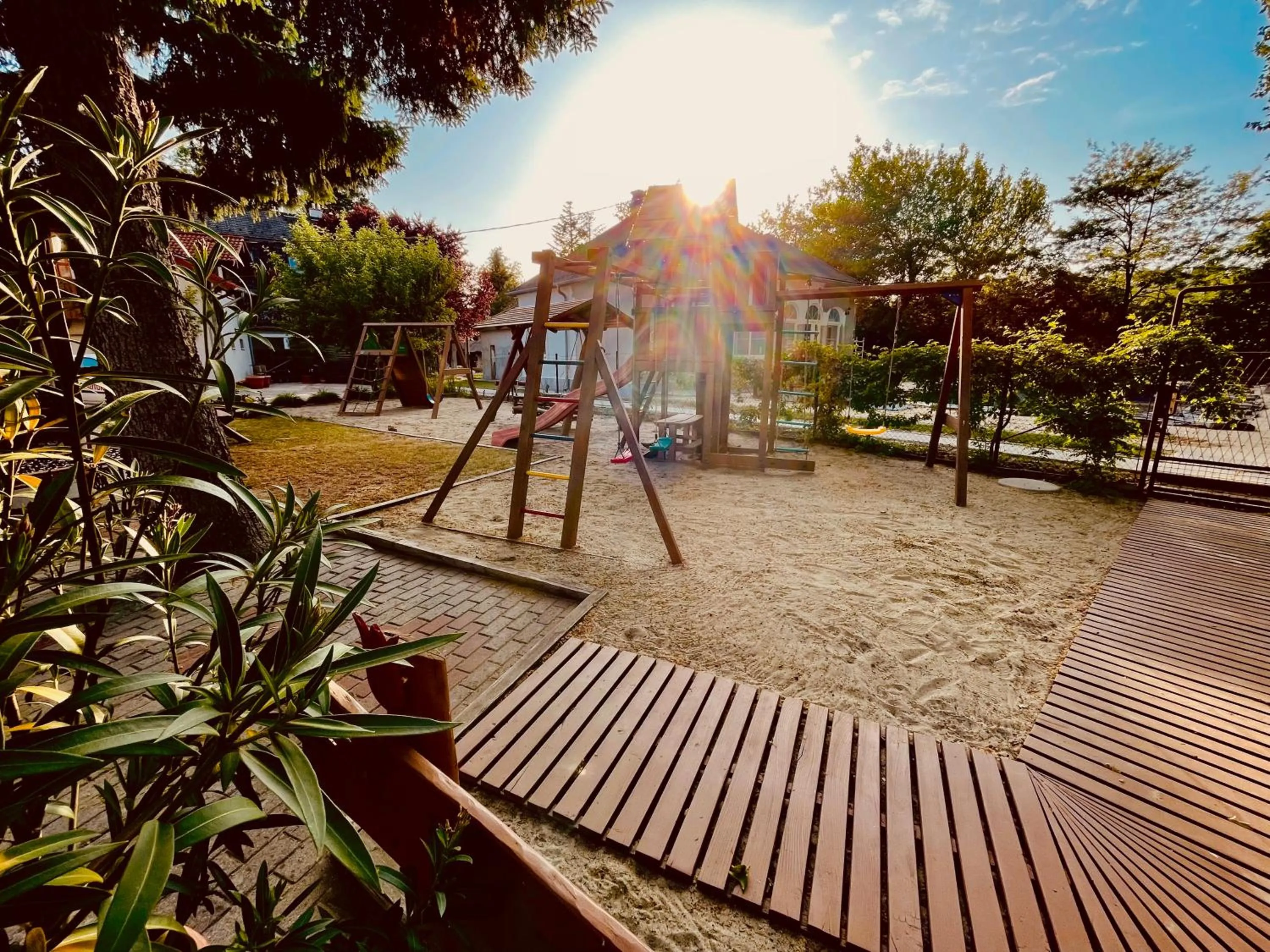 Children play ground in Sommer Panzió