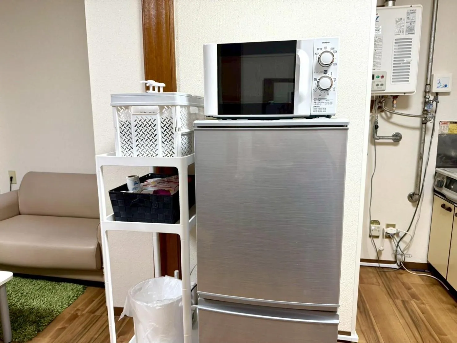 Kitchen or kitchenette in KIYAZA River Sapporo